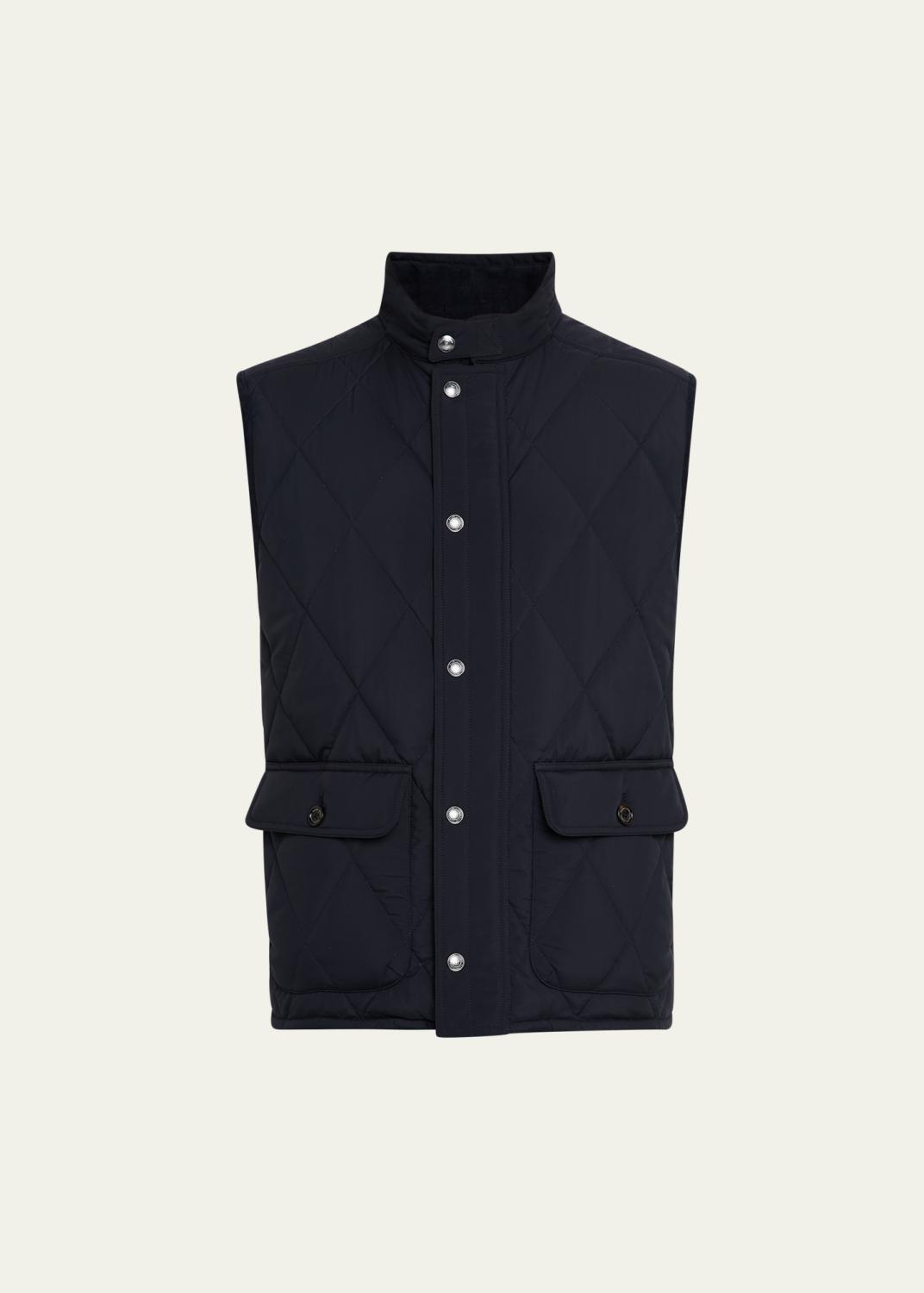 Ralph Lauren Purple Label Men's Silk and Linen Flap-Pocket Field