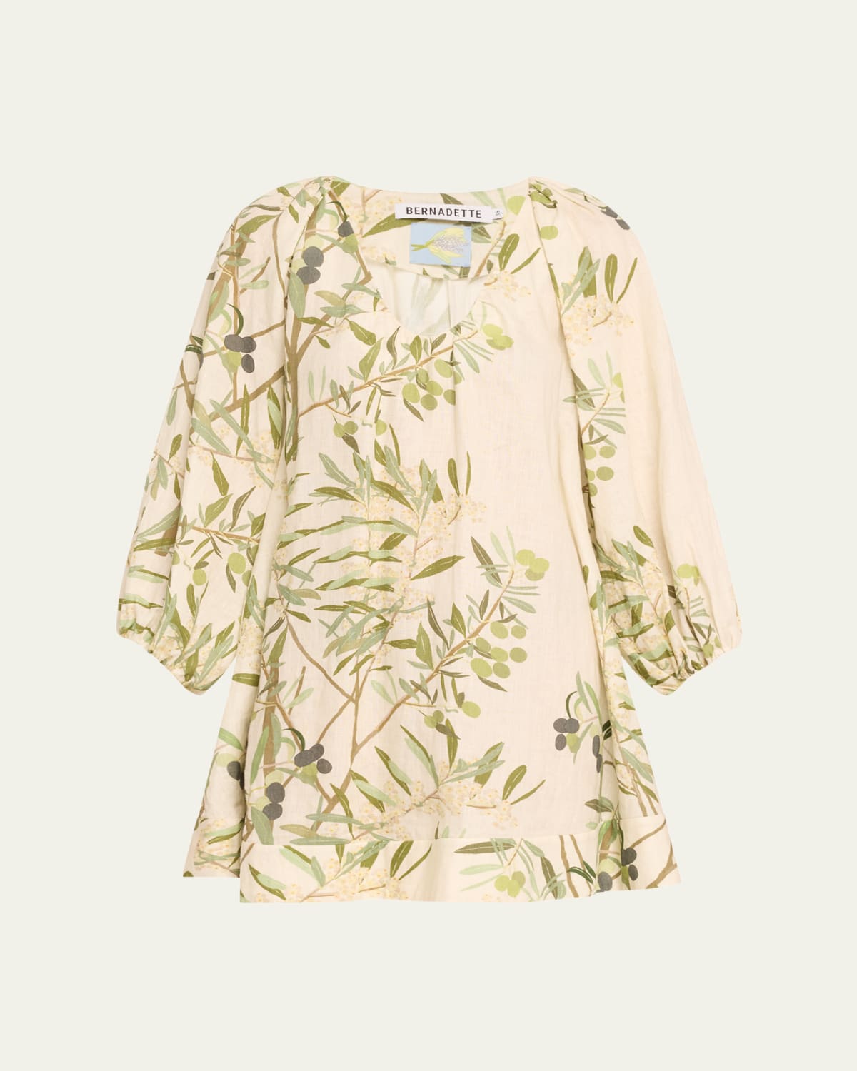 High Tide Lift Off Flower Mini Dress