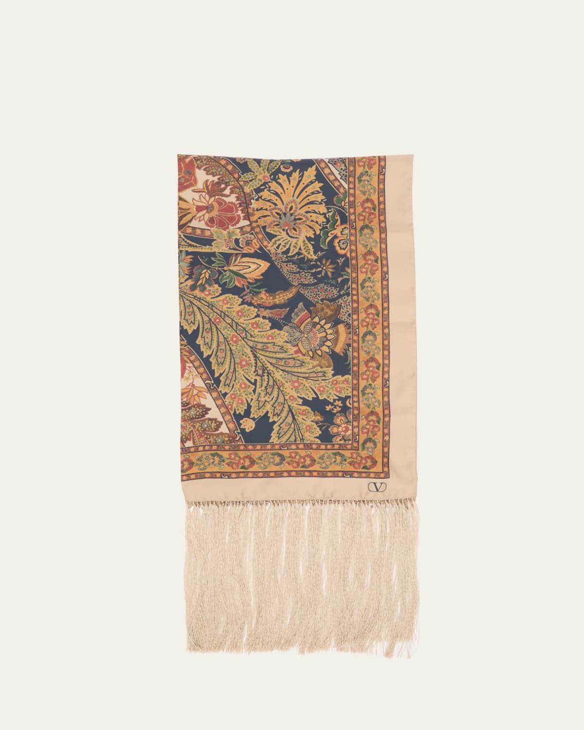 Brunello Cucinelli Metallic Cashmere Silk Scarf - Bergdorf