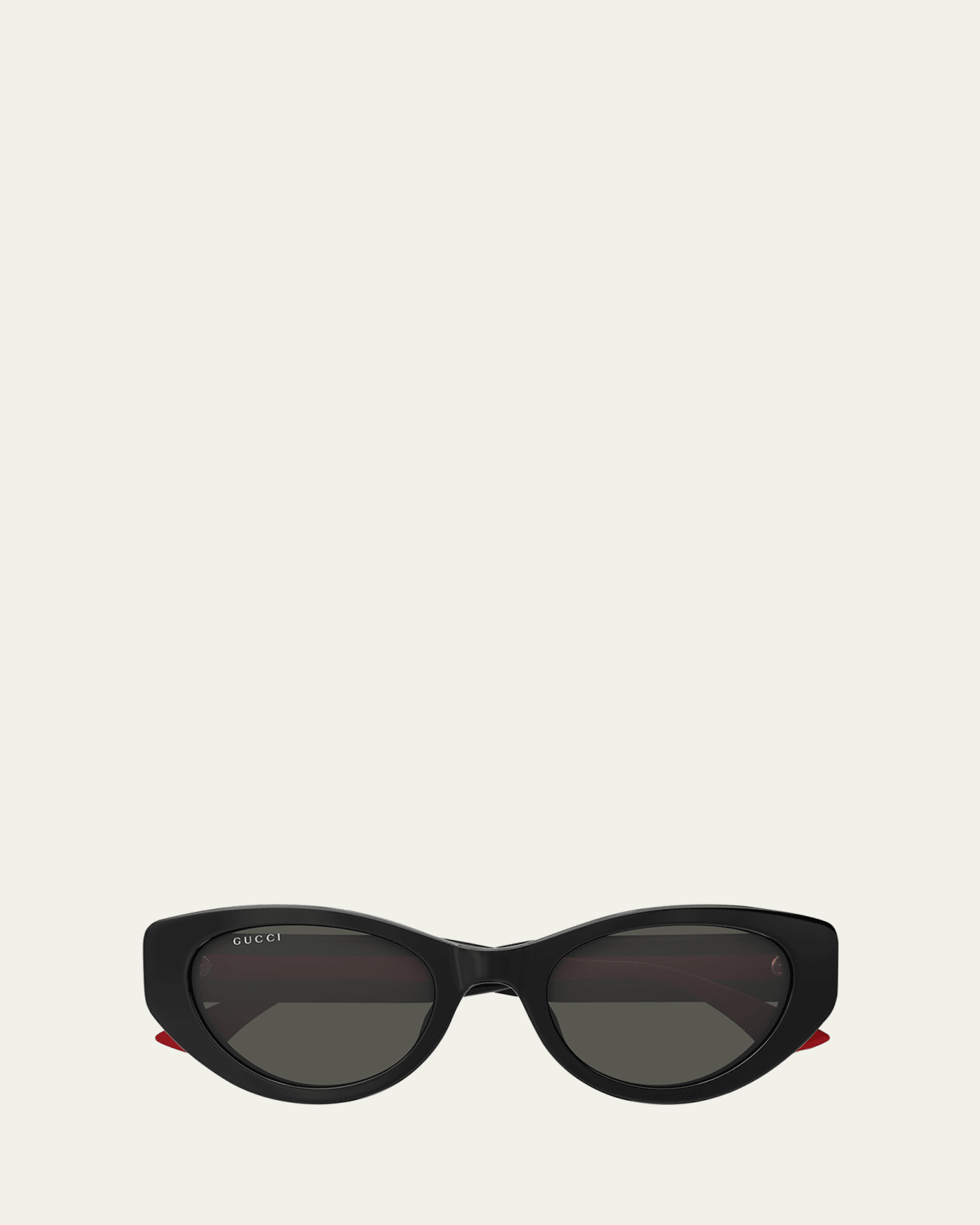 Gucci Logo Acetate Oval Sunglasses - Bergdorf Goodman