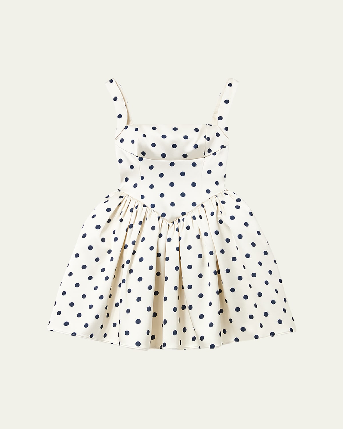 【送料&関税込】self-portrait Polka Dot Satin Mini Dress Self-Portrait Polka Dot Satin Mini Dress - Bergdorf Goodman