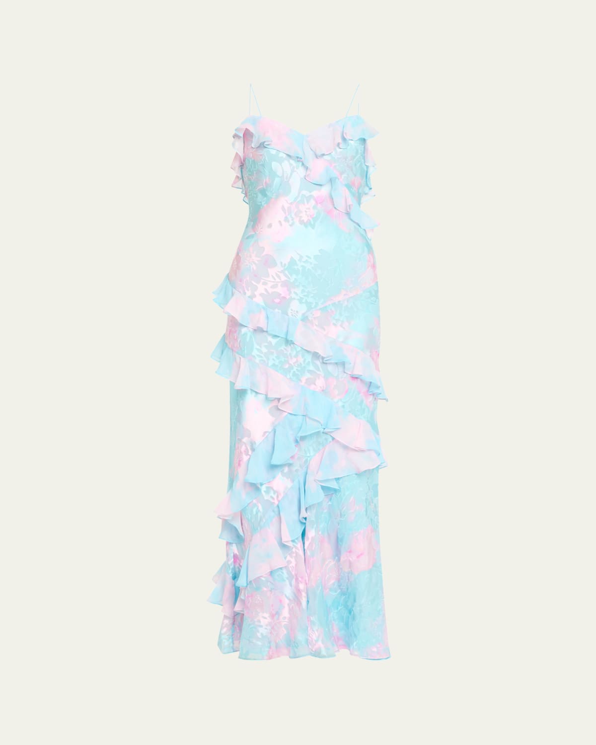 Delora Floral Sleeveless Maxi Dress