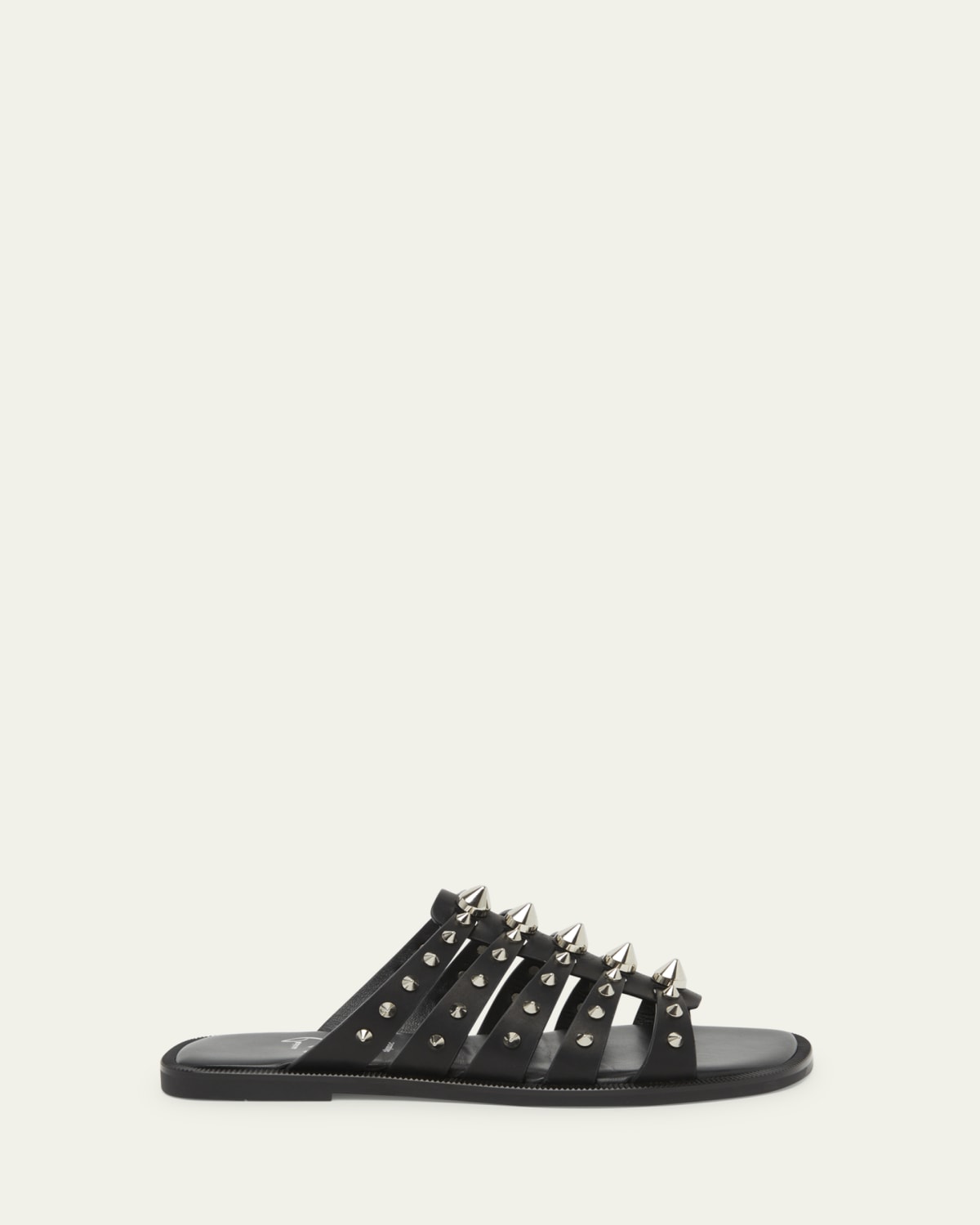 x Lanvin Woven Grip Slide Sandals