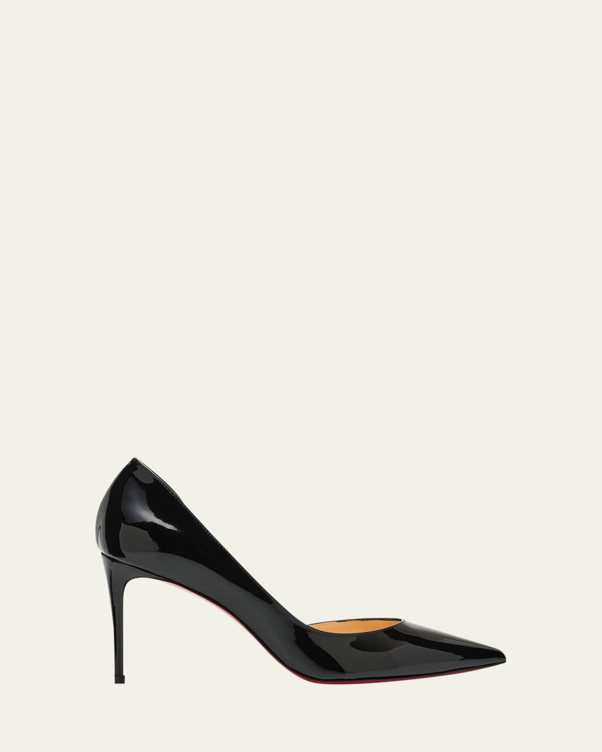 Christian Louboutin Kate Red Sole High-Heel Pumps, Black