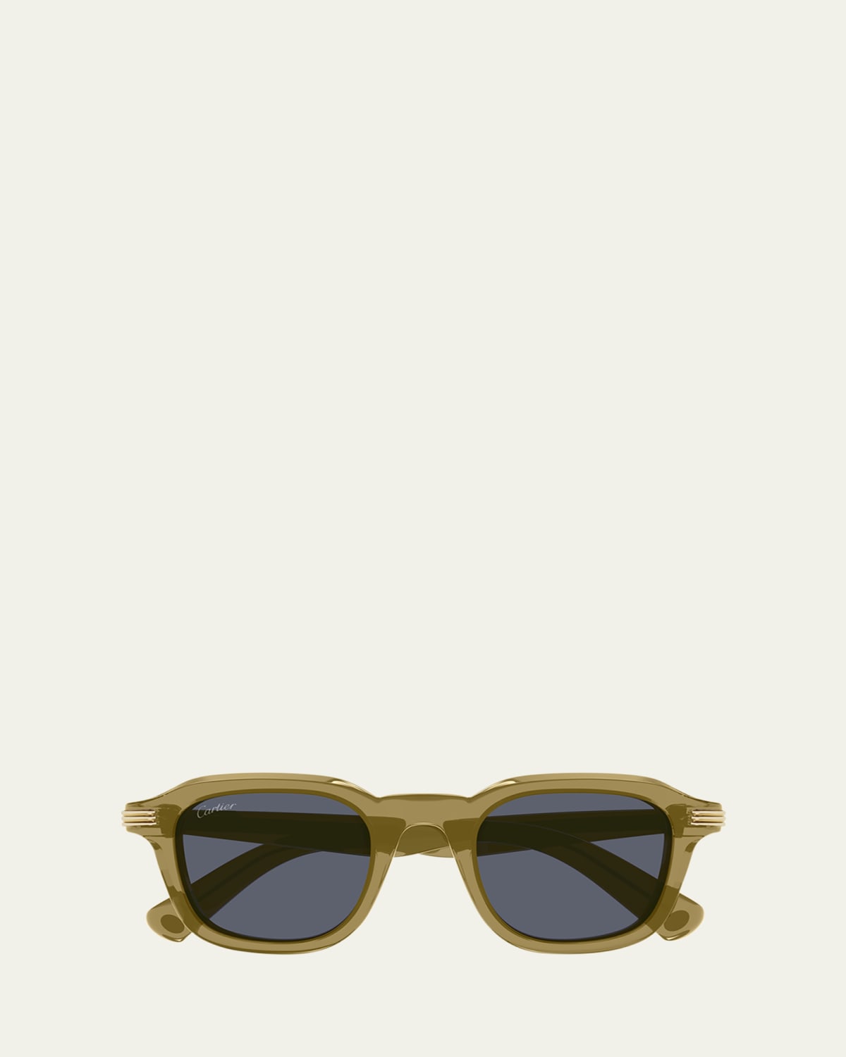 Men's CT0271Sm Rimless Rectangle Sunglasses