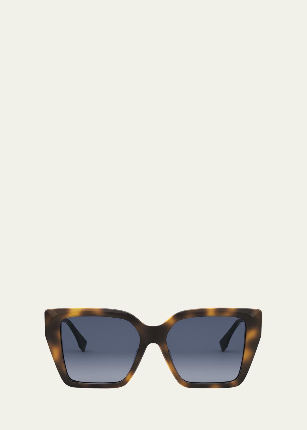 Miu Miu square embellished sunglasses NWOT Miu Miu MU B05SF XL (51 - 20) with Brown lenses and Tortoise  main image 3