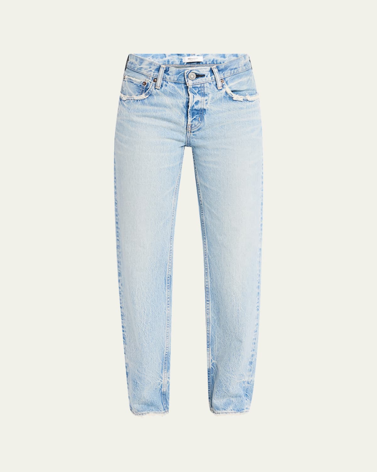 Teaneck Wide Straight-Leg Jeans