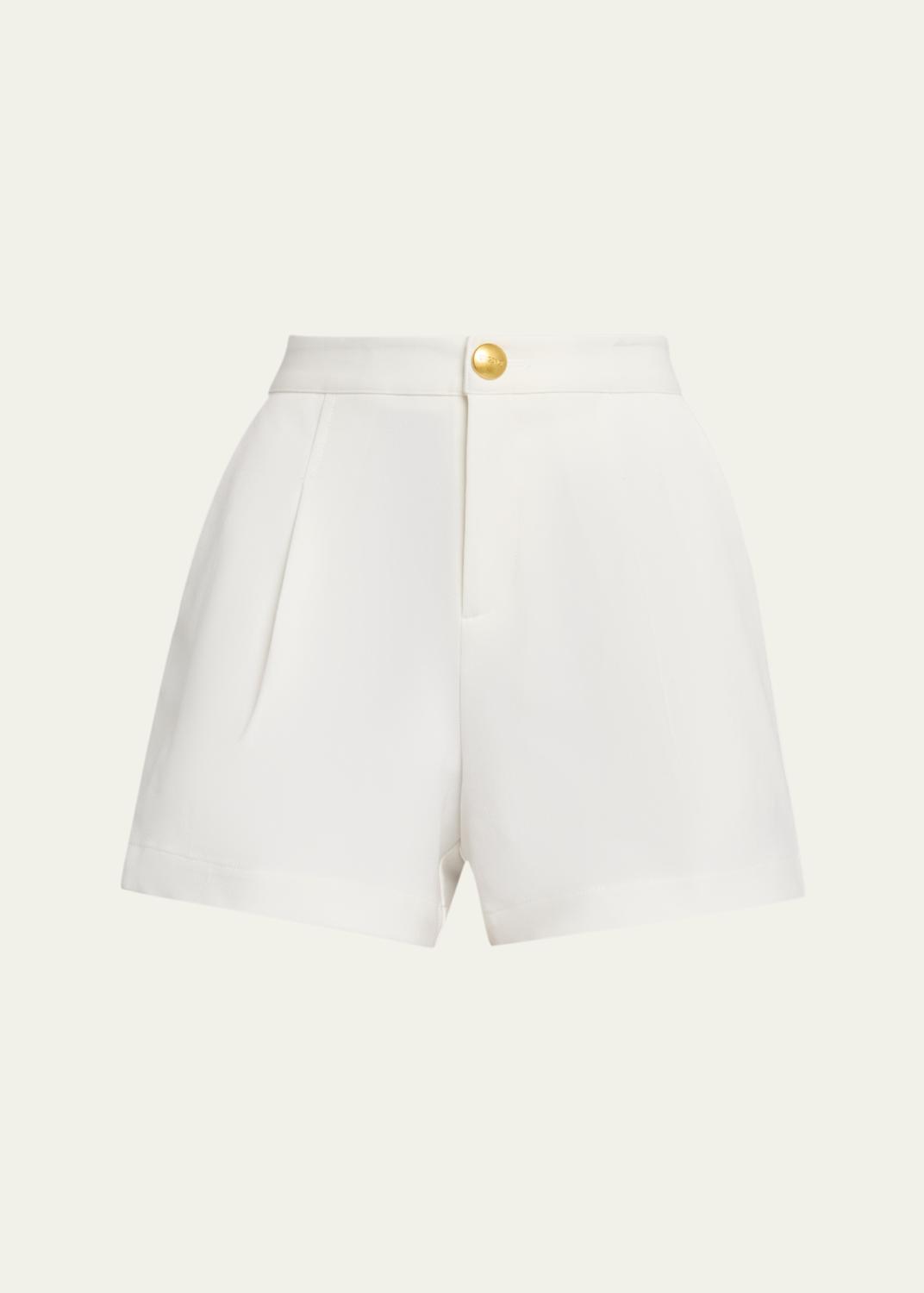 sacai Nylon Twill Double-Waistband Suiting Shorts - Bergdorf Goodman