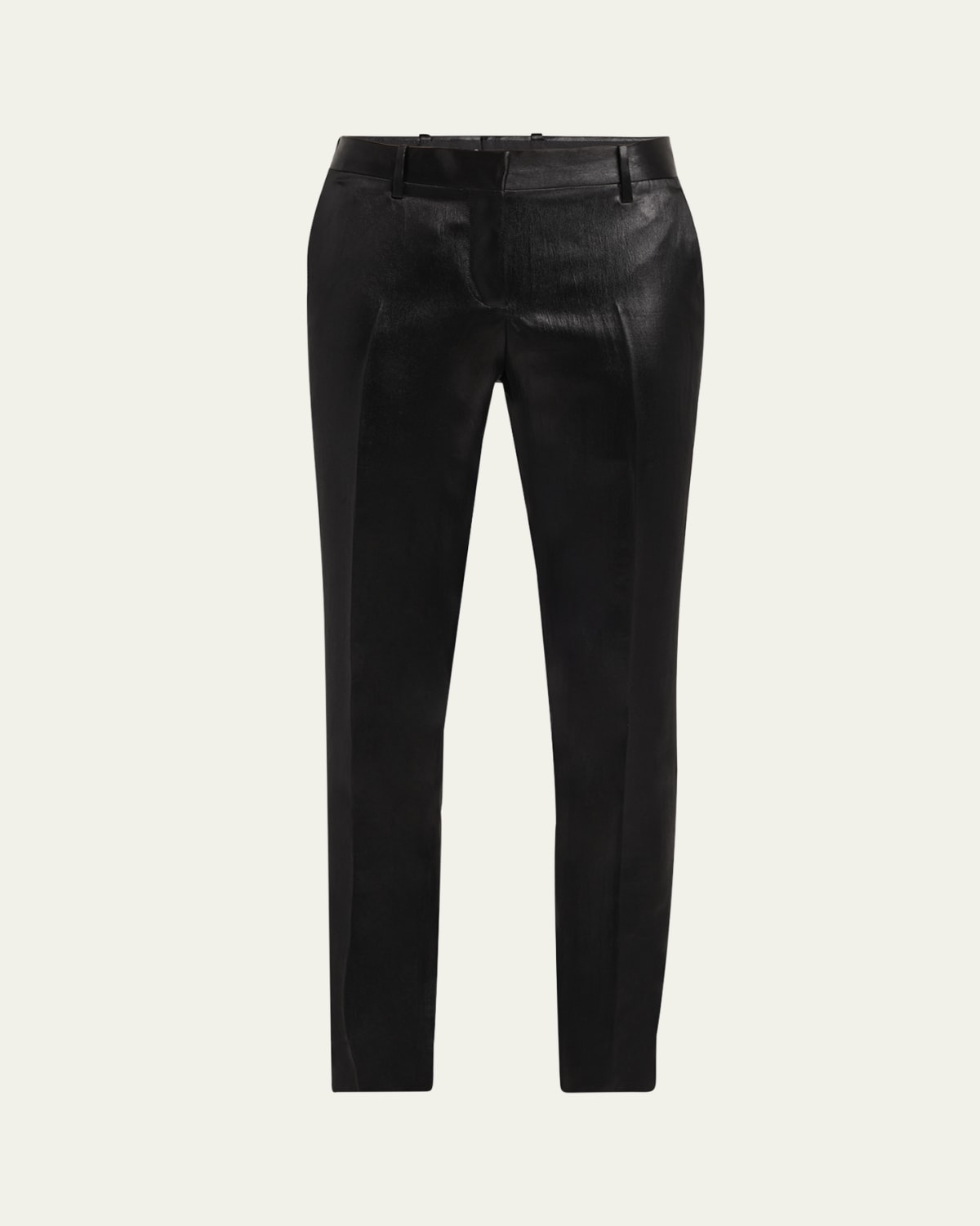 THE ROW Moto Leather Leggings - Bergdorf Goodman