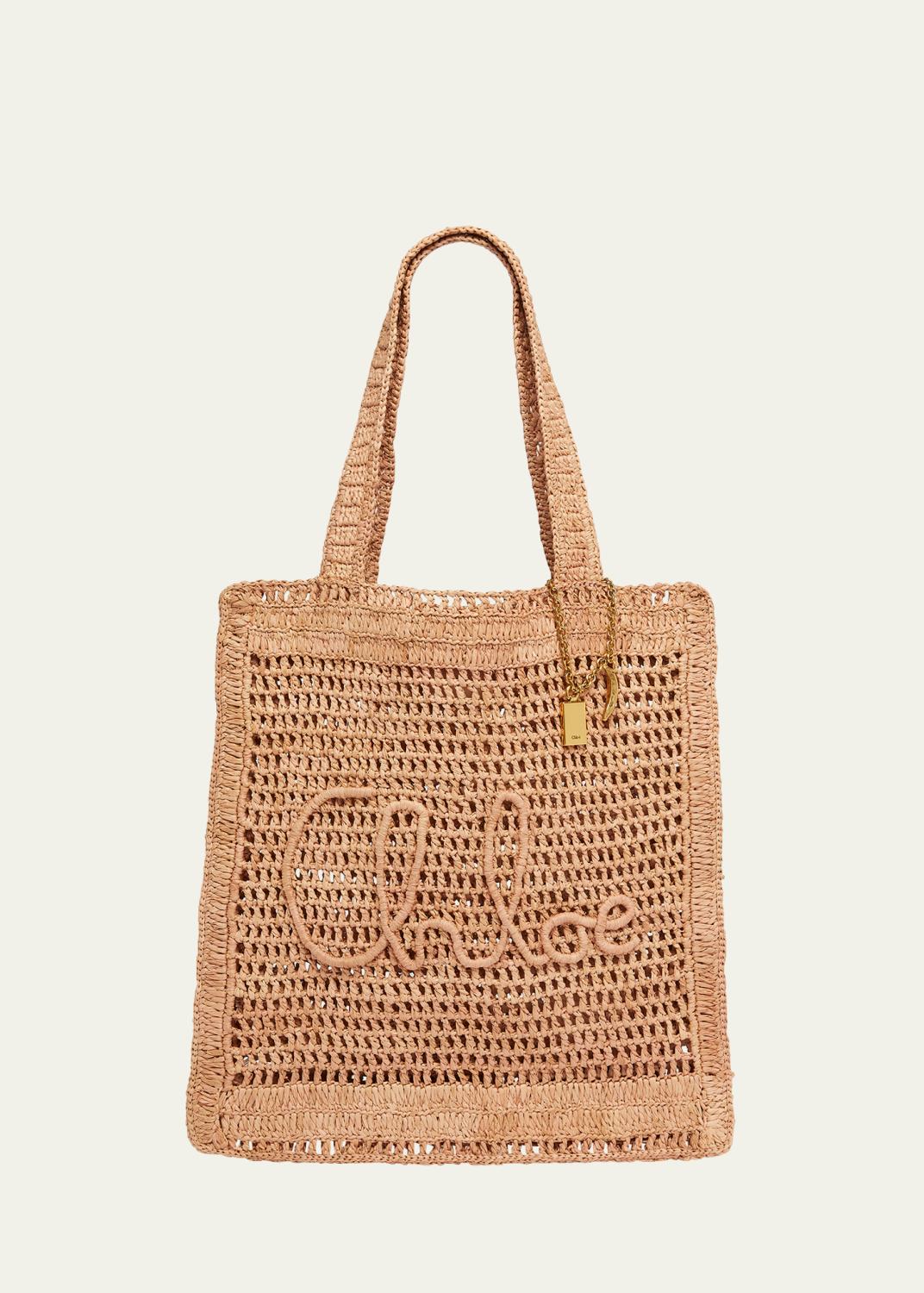 Maeden Crochet Market Shoulder Bag in Nappa Leather - Bergdorf Goodman