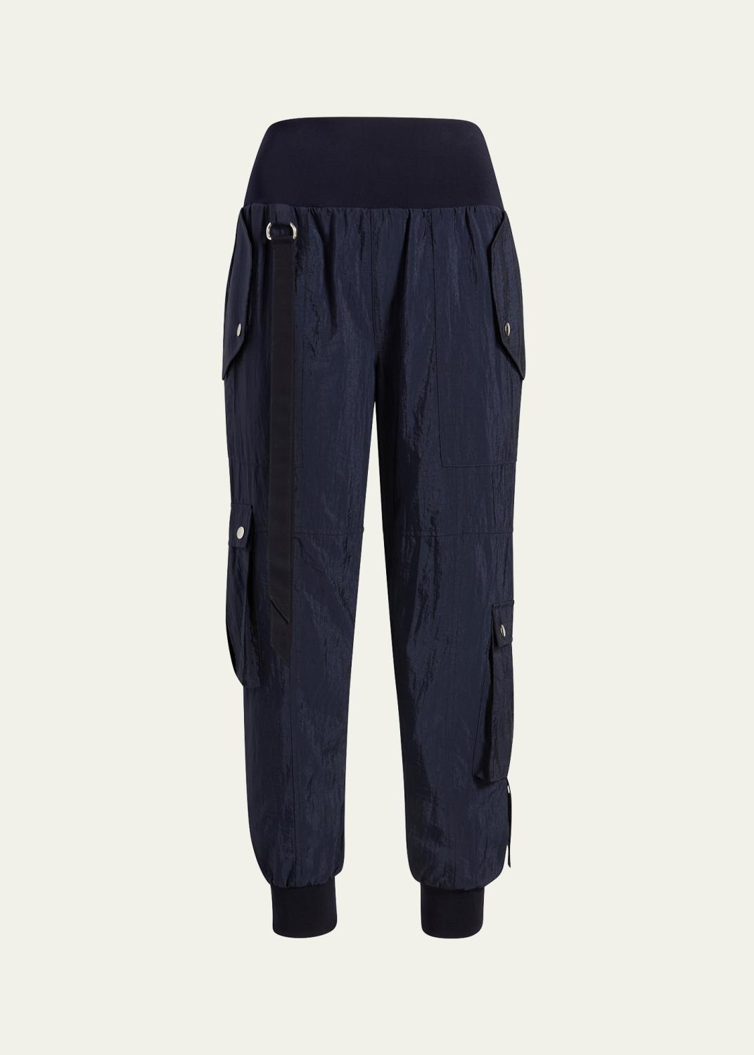 Ronny Kobo Andrew Zip-Hem Ponte Capri Pants - Bergdorf Goodman
