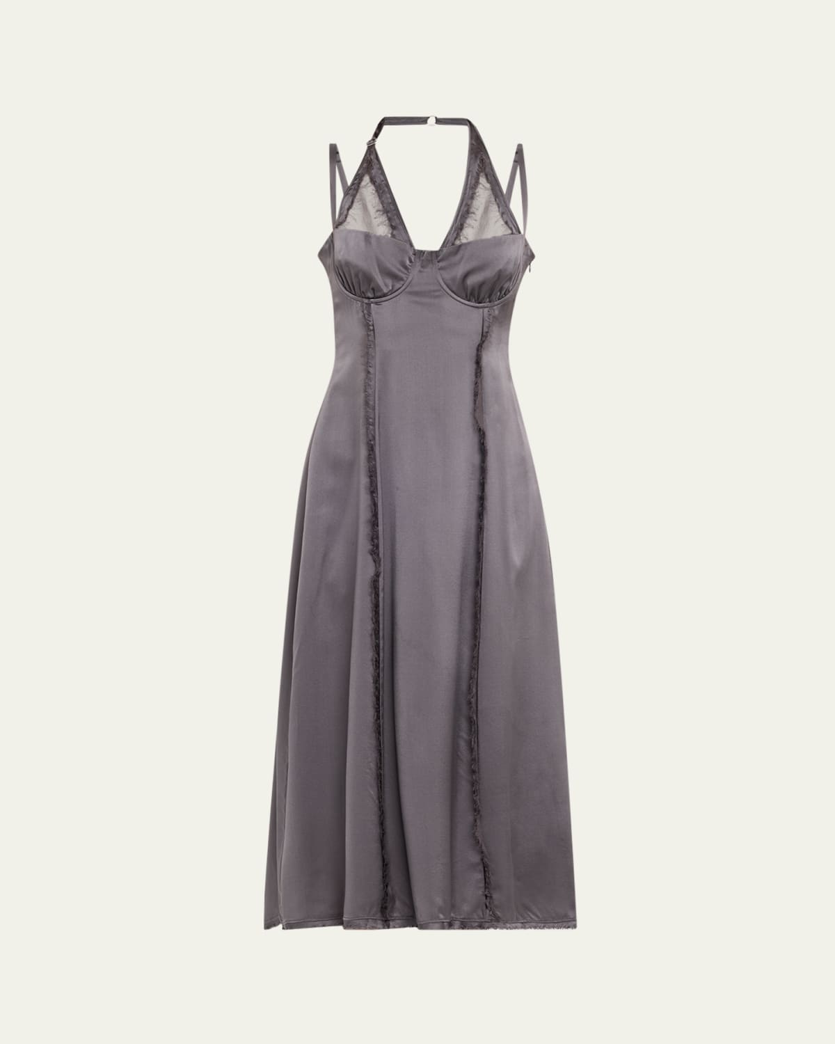 Self-Portrait Sleeveless Midnight Floral Mesh Dress - Bergdorf Goodman