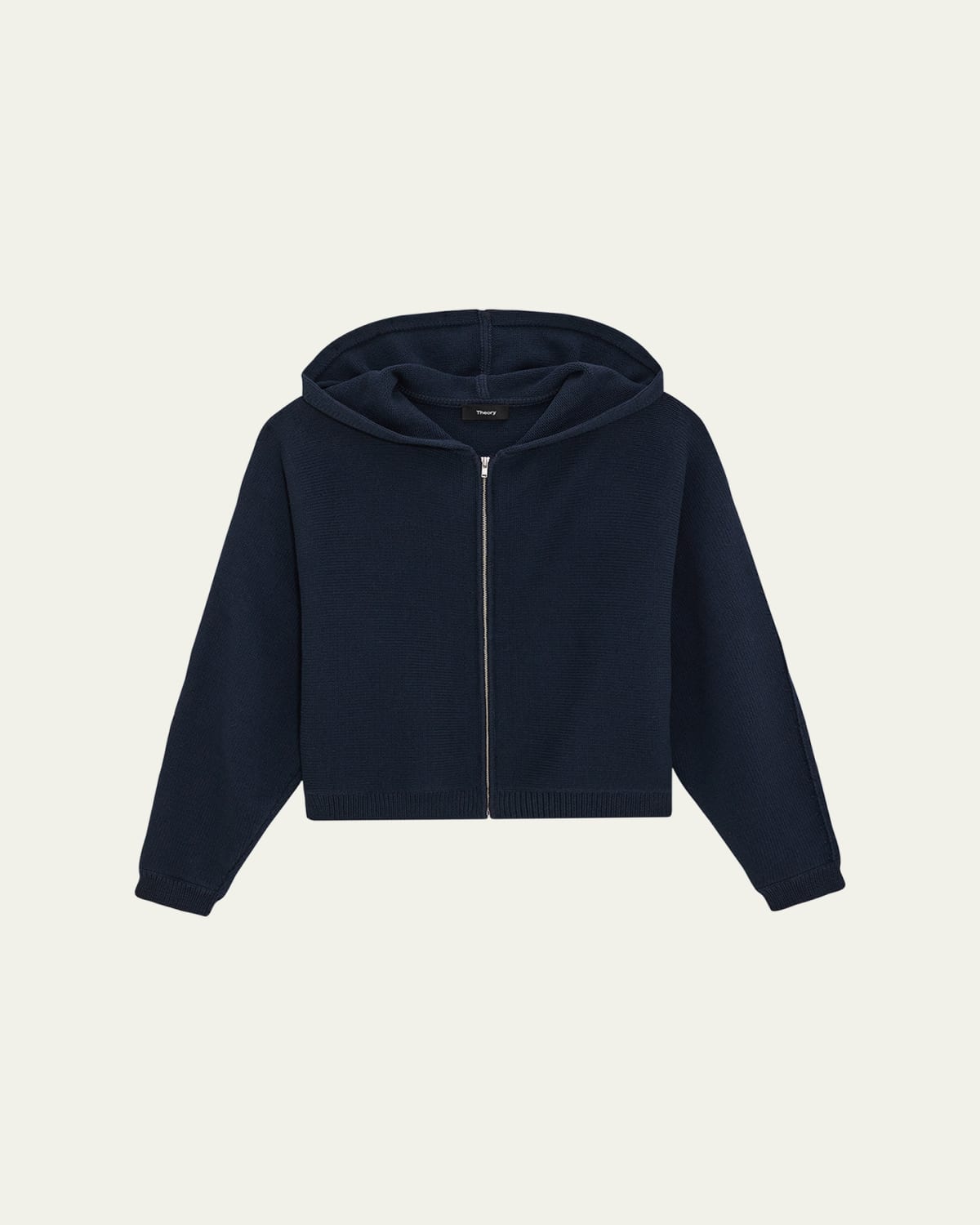 Zip-Front Balloon Hoodie