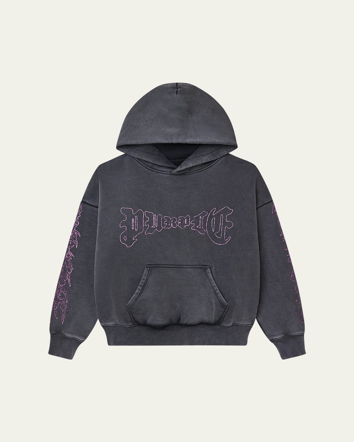 トップス Rhude Moonlight Tropics Hoodie M Moonlight Tropics Hoodie in Vintage Black – SVRN