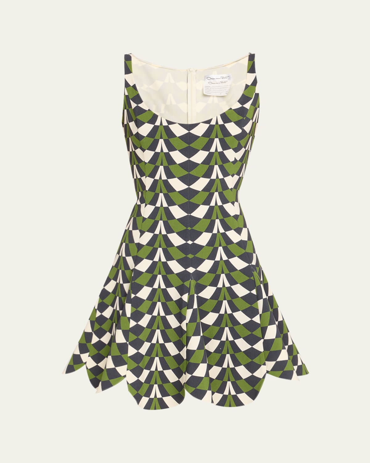 Butterfly Embroidered Mini Dress