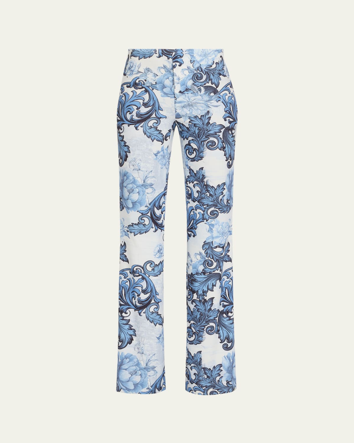 The Flower Child Society Wide-Leg Silk Trousers