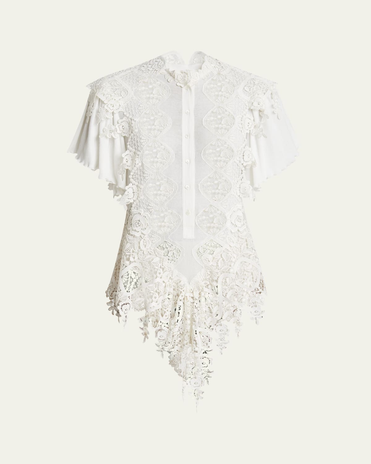 Zimmermann Illustration Billow Shift Mini Dress - Bergdorf