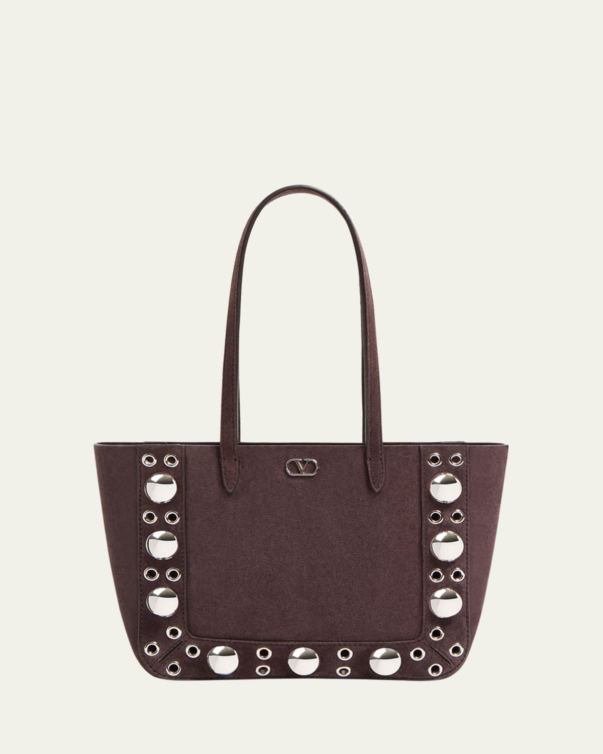 Christian Louboutin Frangibus Small Tote in Toile - Bergdorf Goodman