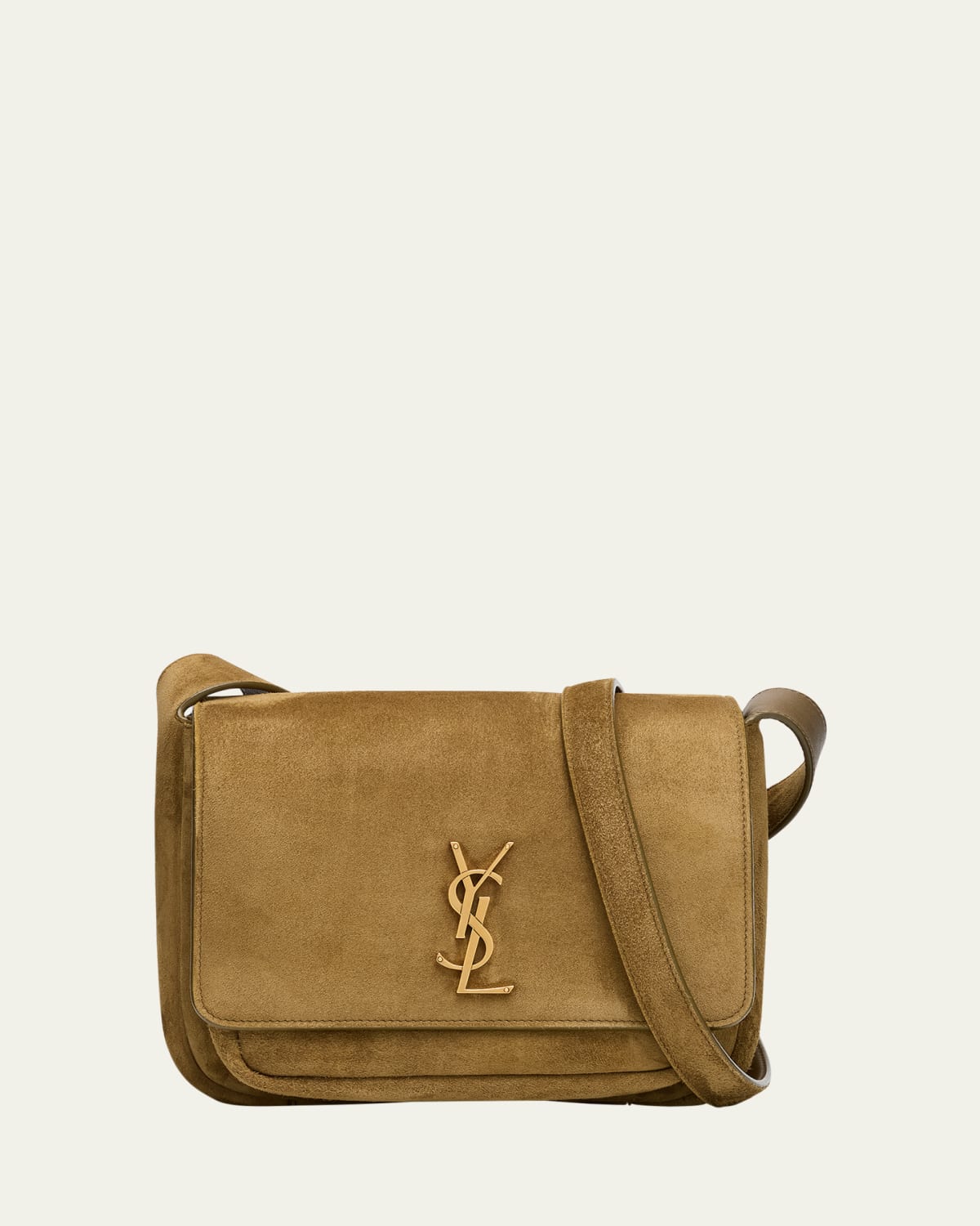 Saint Laurent Envelope Triquilt Small YSL Crossbody Bag in Grained