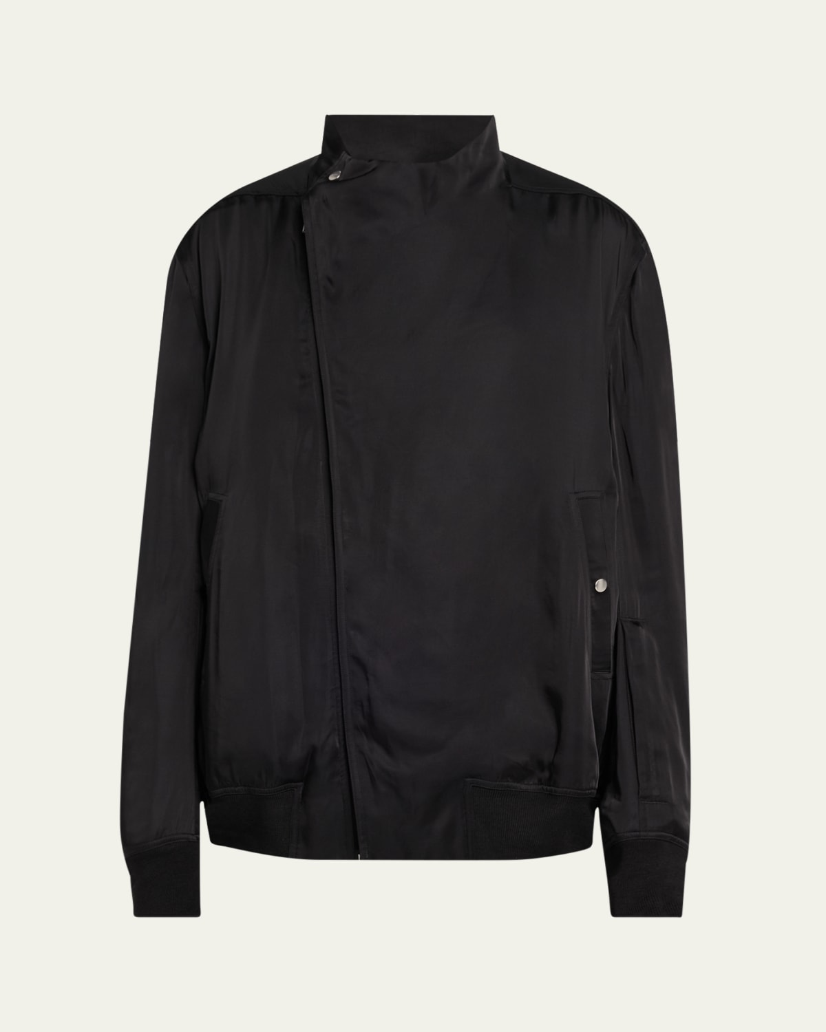 Rick Owens Eileen Funnel-Neck Cashmere Coat - Bergdorf Goodman
