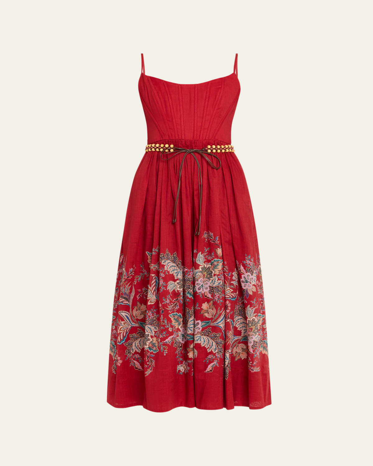Crush Leopard Panelled Midi Dress