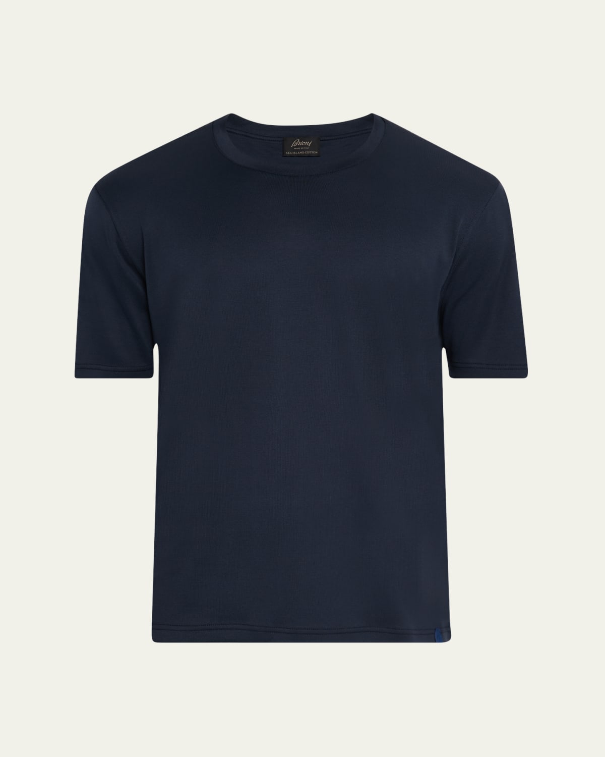 Men's T-Shirt with Enameled Triangle Logo