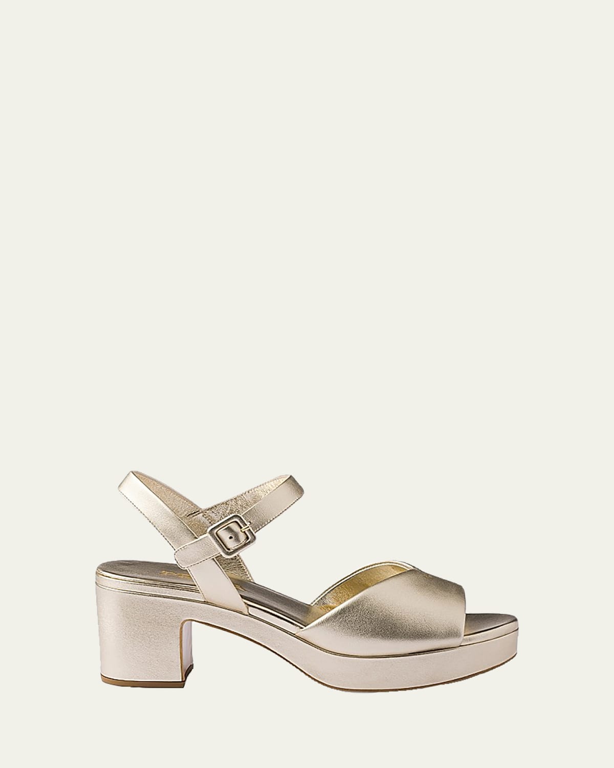 Prada Monolith Crisscross Ankle-Strap Chunky Sandals - Bergdorf