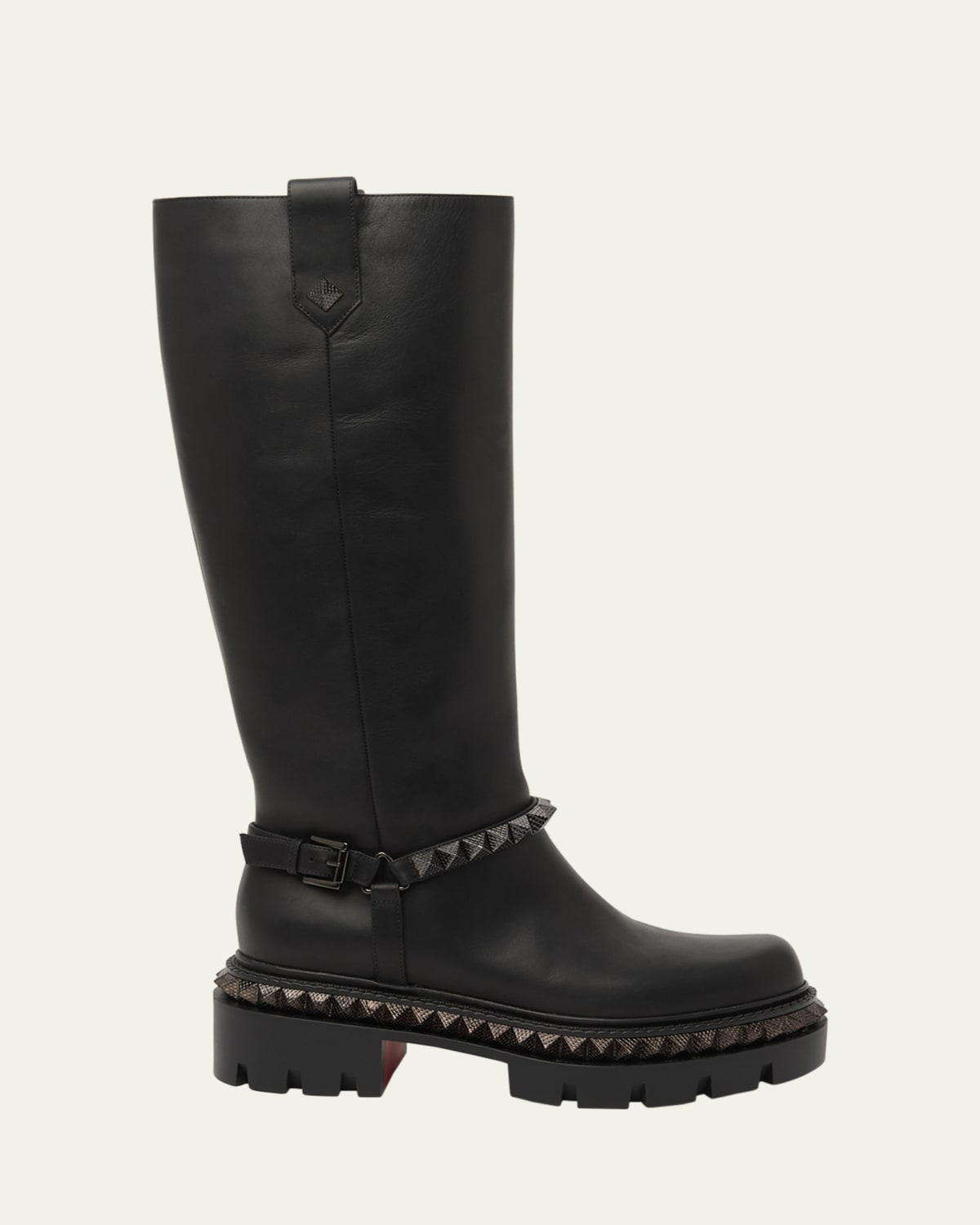 Maison Margiela Tabi Leather Knee-High Boots - Bergdorf Goodman