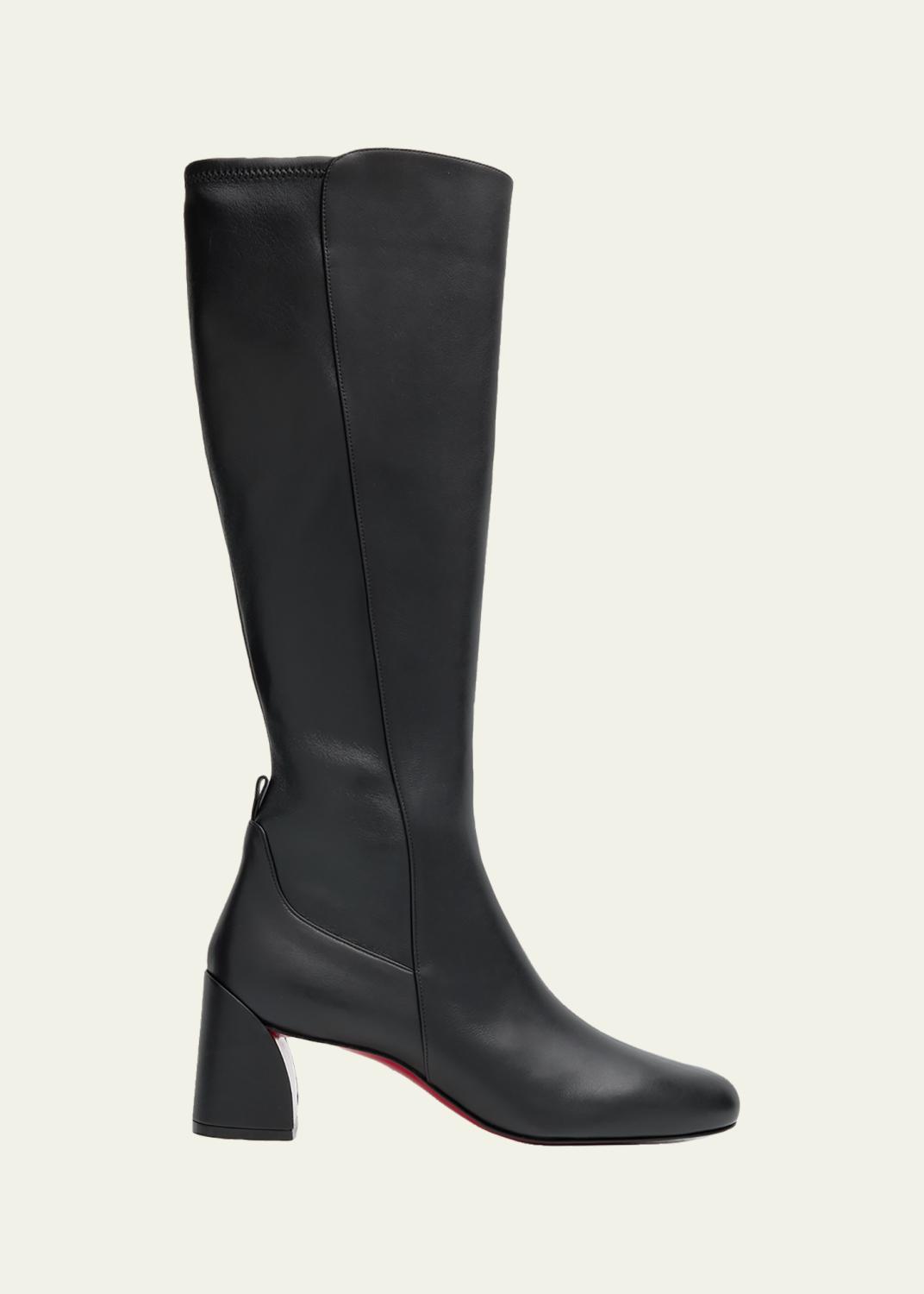 Maison Margiela Tabi Leather Knee-High Boots - Bergdorf Goodman