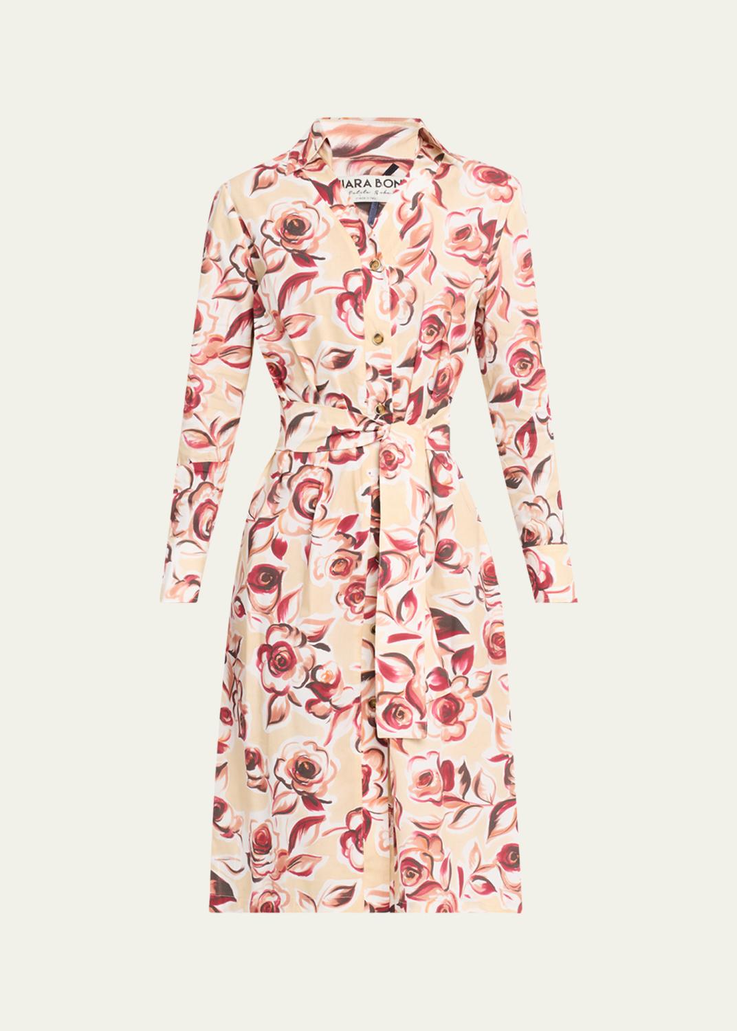 Helmut Lang Twisted Long-Sleeve Shirtdress - Bergdorf Goodman