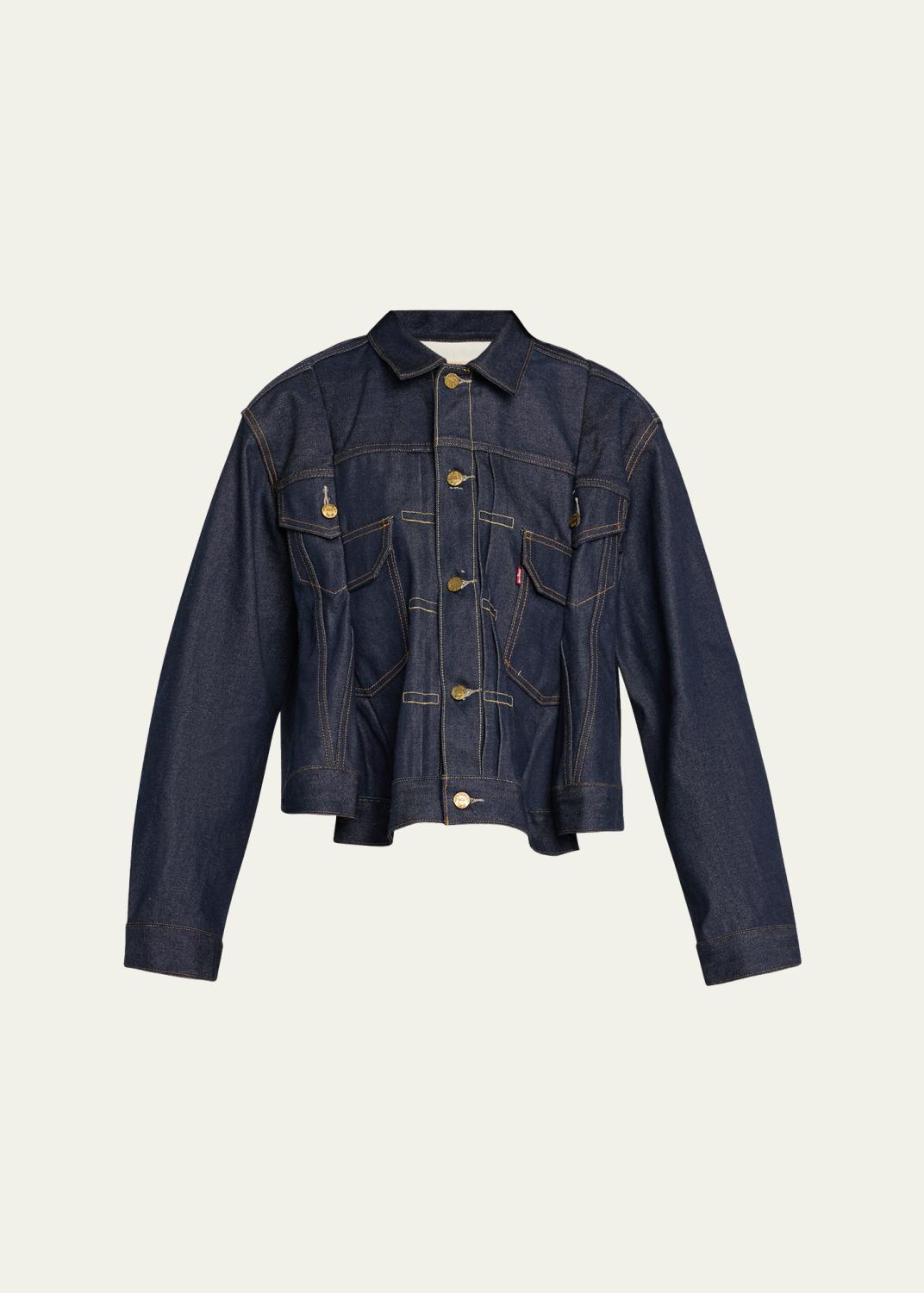 Nili Lotan Marilou Denim Jacket - Bergdorf Goodman