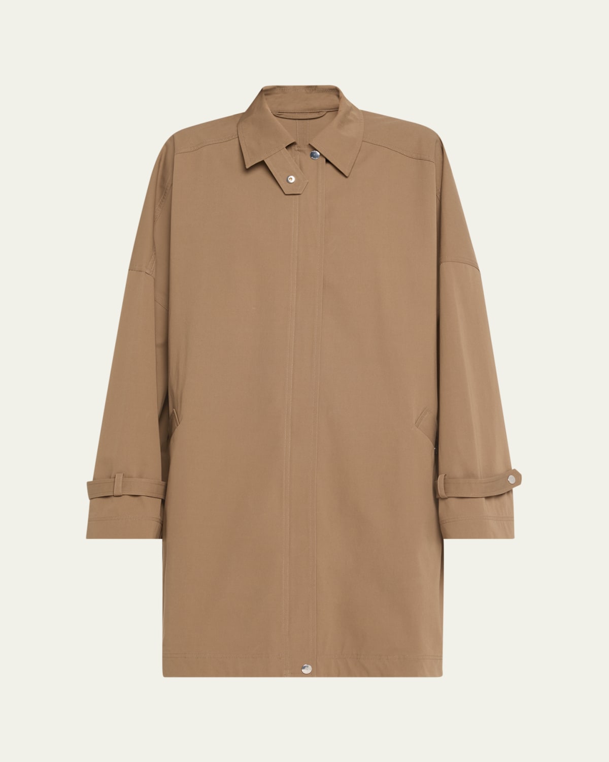 Scarf Wool Coat