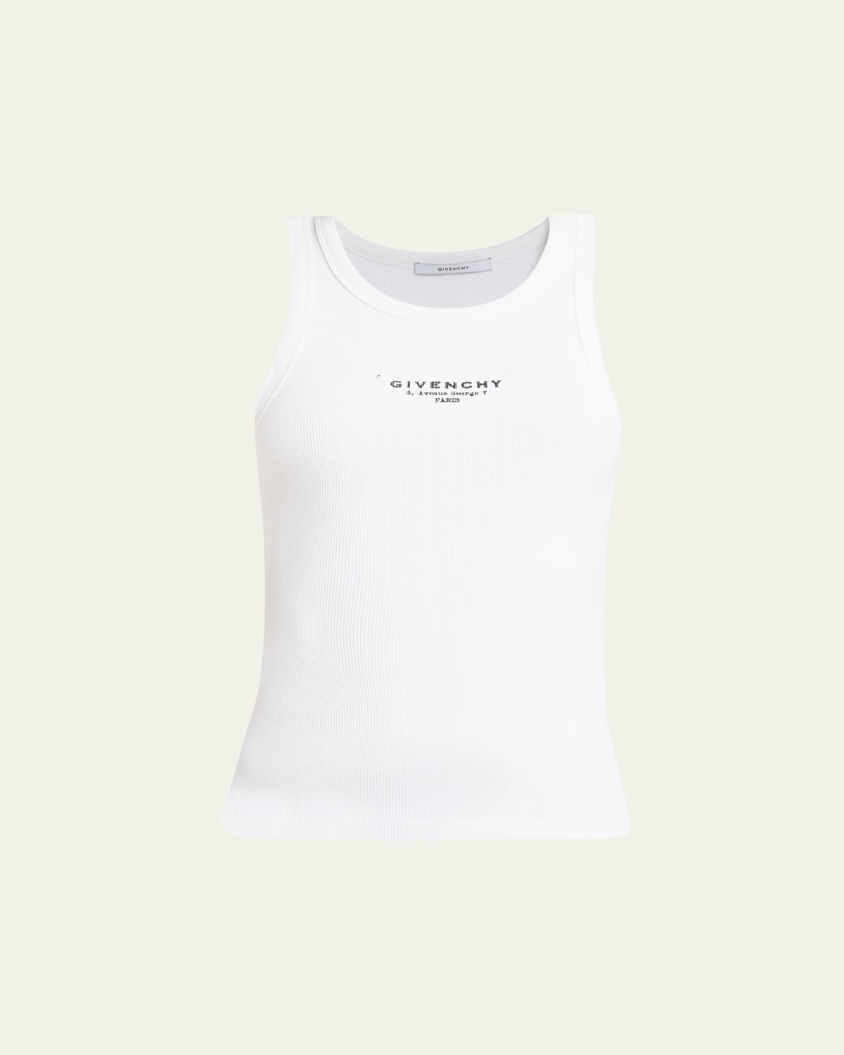 Givenchy Archive Logo Stamp Print Tank Top - Bergdorf Goodman