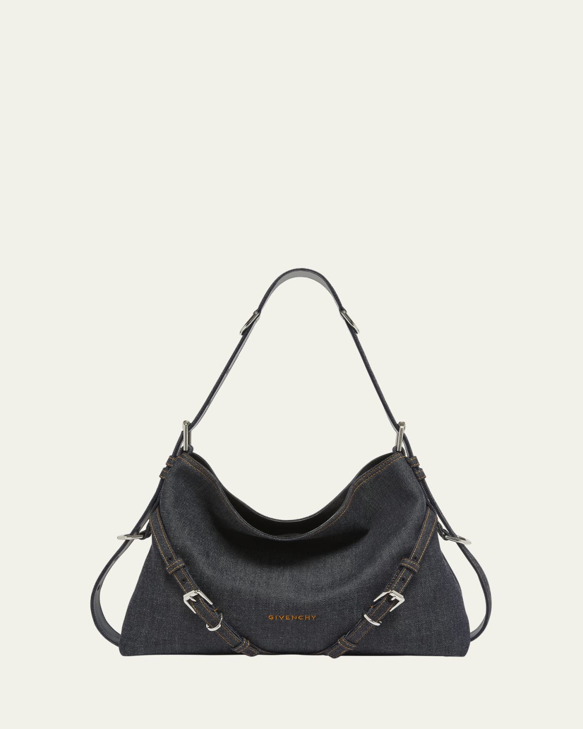 【関税＆送料込み】Givenchy Voyou Mini Bag Mini Voyou bag in leather in - black | Givenchy US