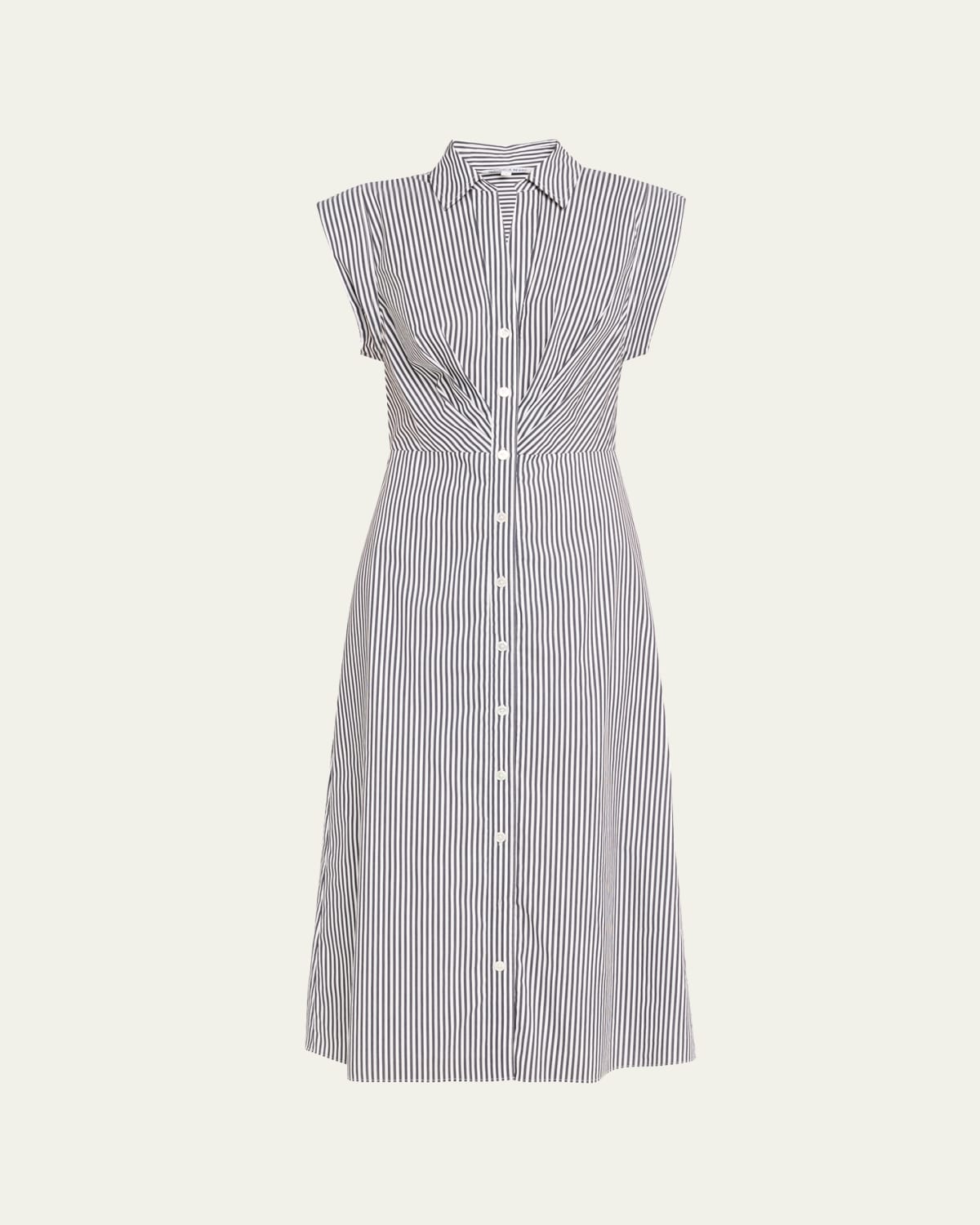 Jamie Short-Sleeve Shirtdress