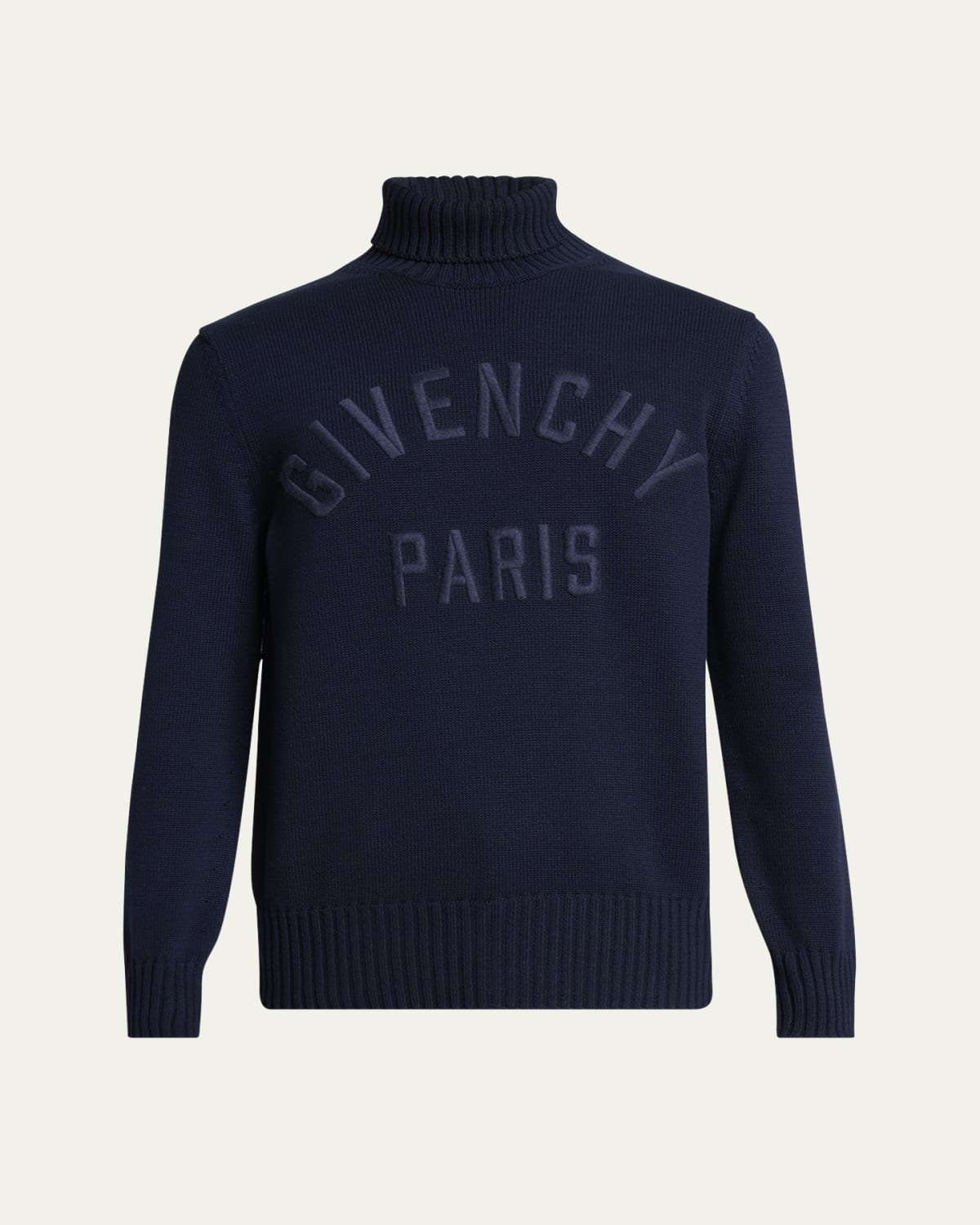 Valentino Garavani Men's Long-Sleeve Stripe Turtleneck T-Shirt