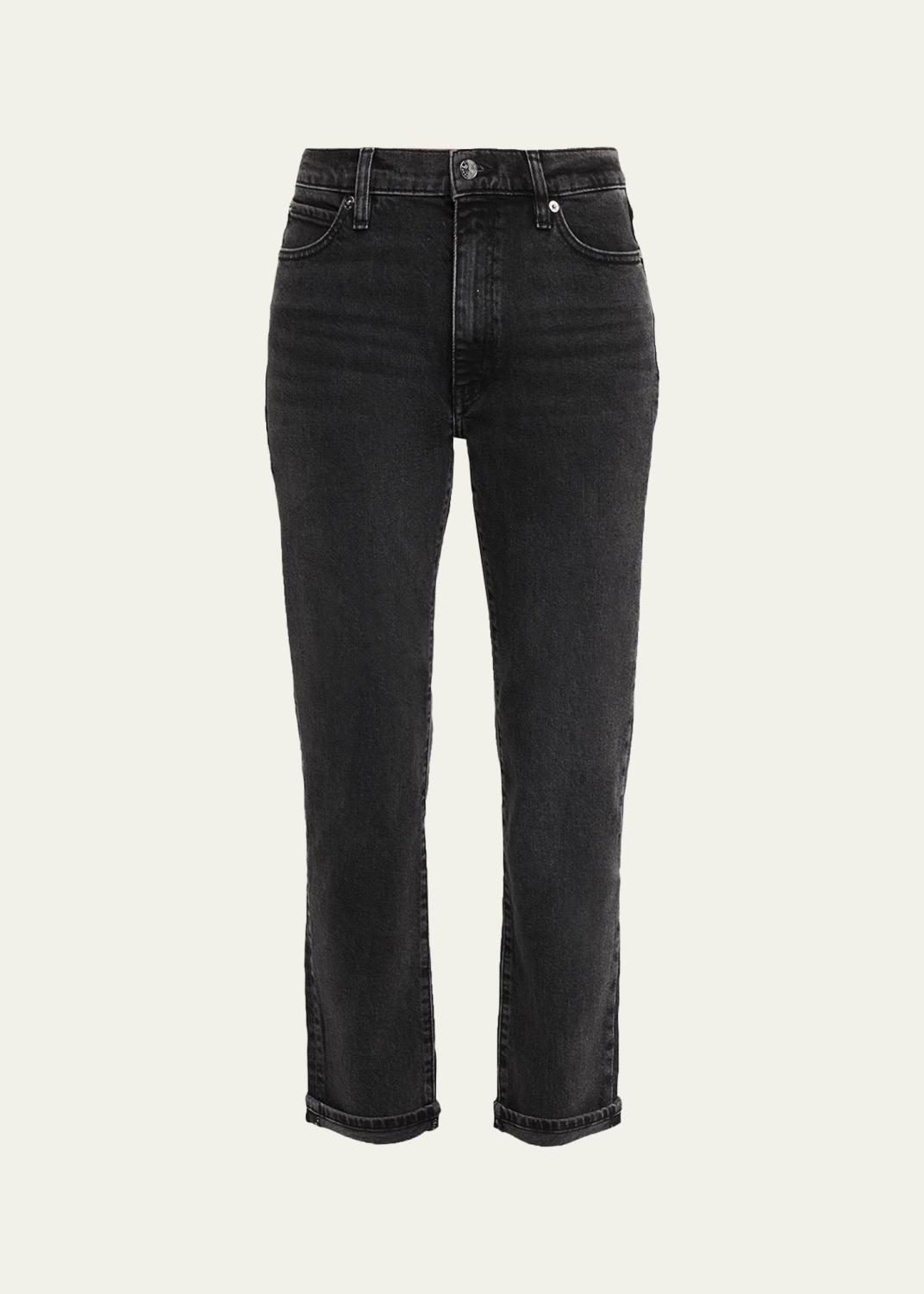 R13 Kick Fit Straight Cropped Jeans - Bergdorf Goodman