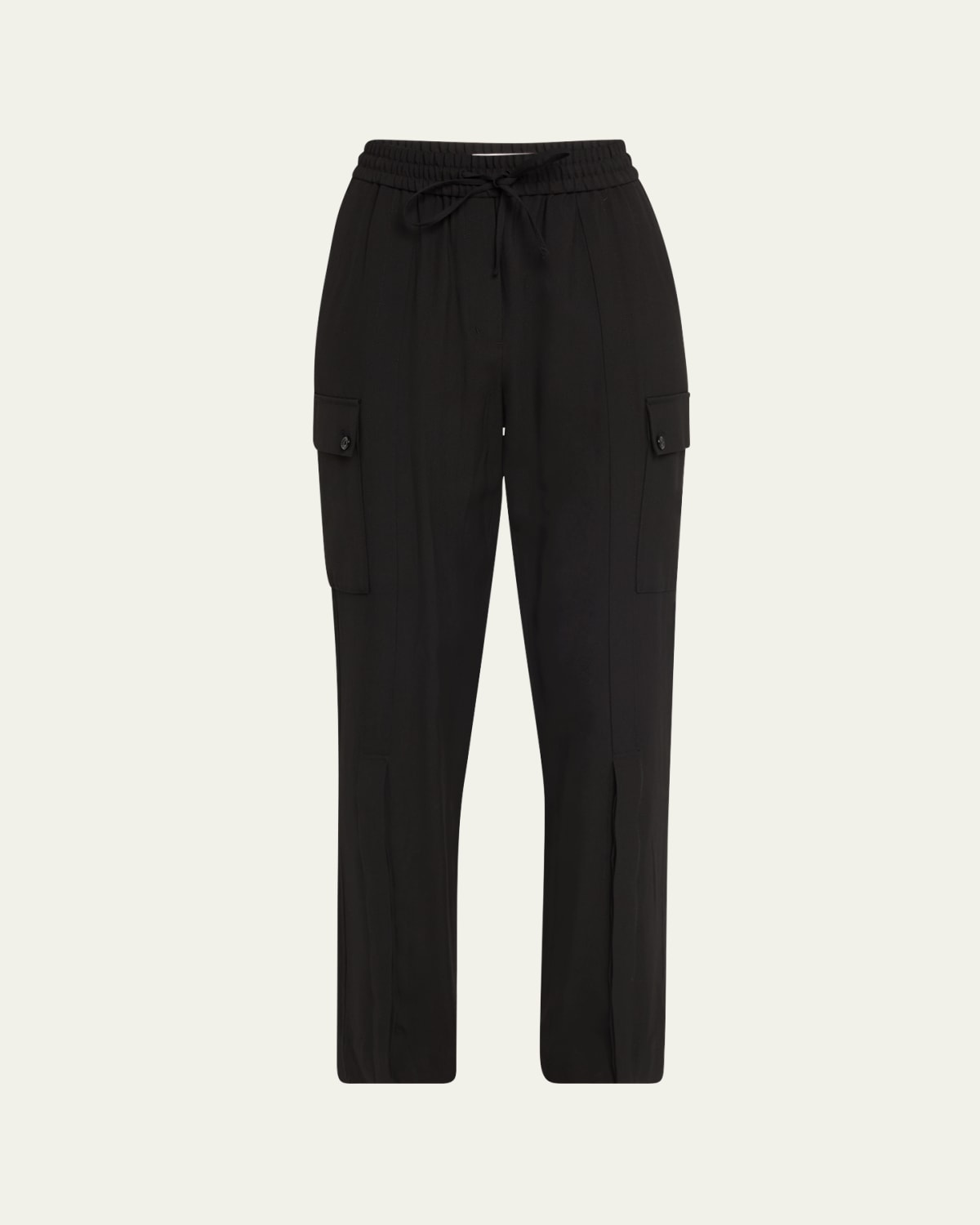 The Half Pipe Wide-Leg Faux Leather Cargo Pants