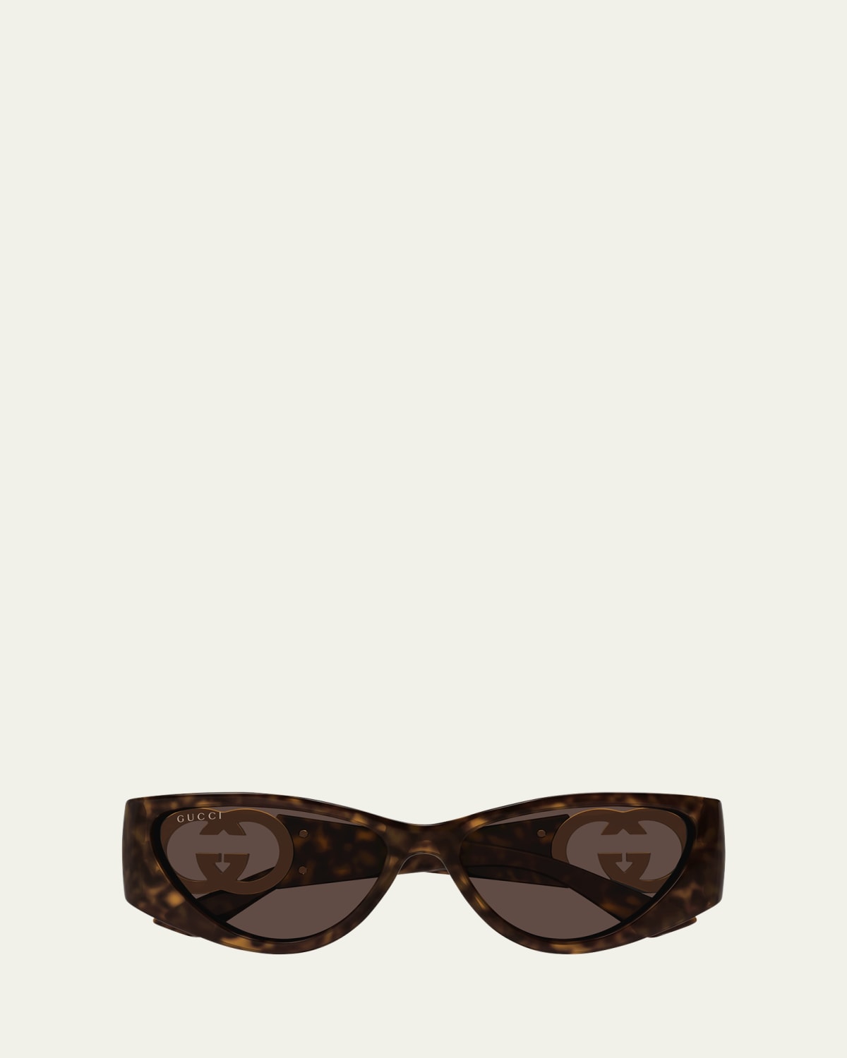 Gucci Logo Acetate Cat-Eye Sunglasses - Bergdorf Goodman