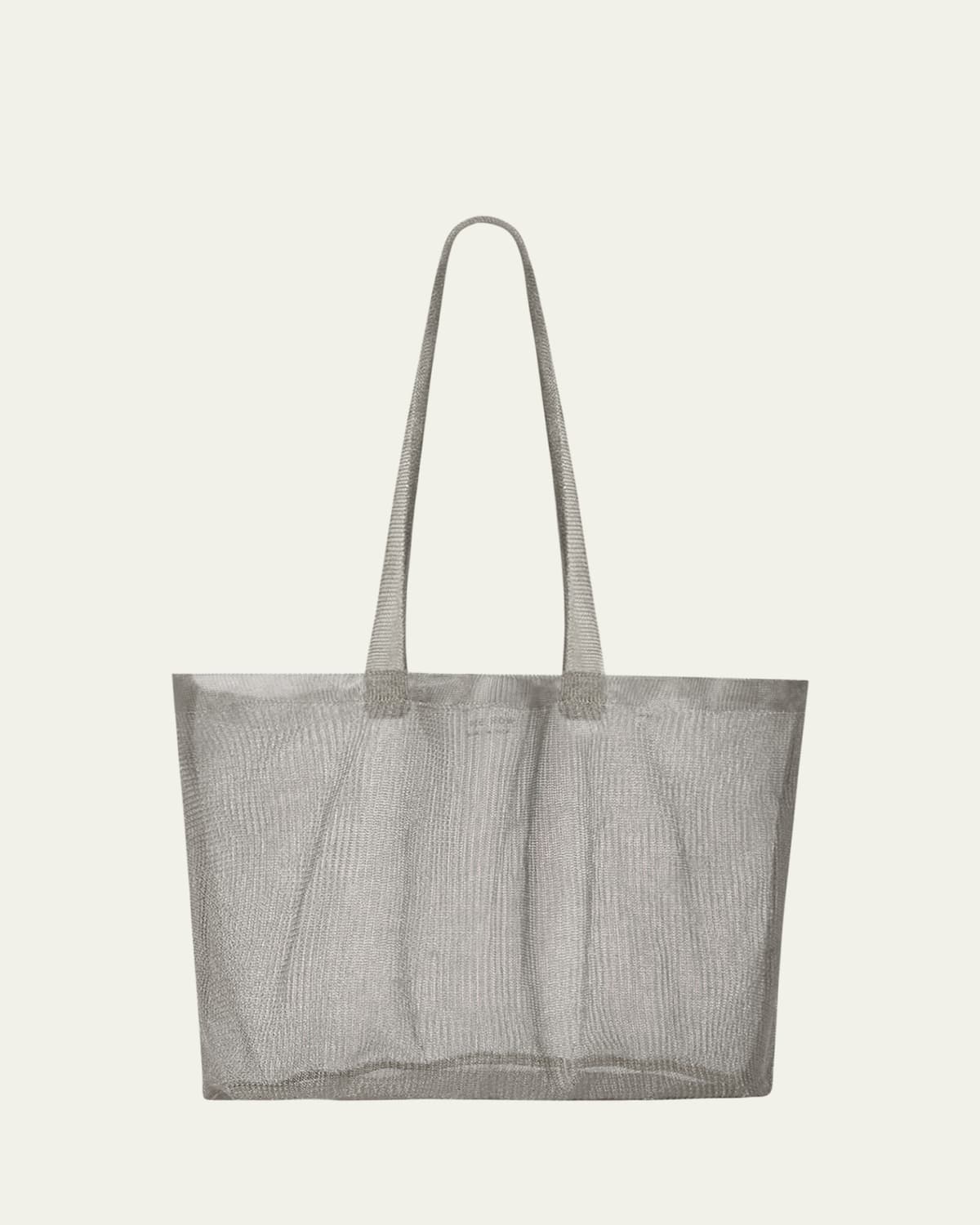 【関税込み】The Row シルバー ミニ Imogen トートバッグ 関税込み】The Row シルバー ミニ Imogen トートバッグ (The Row