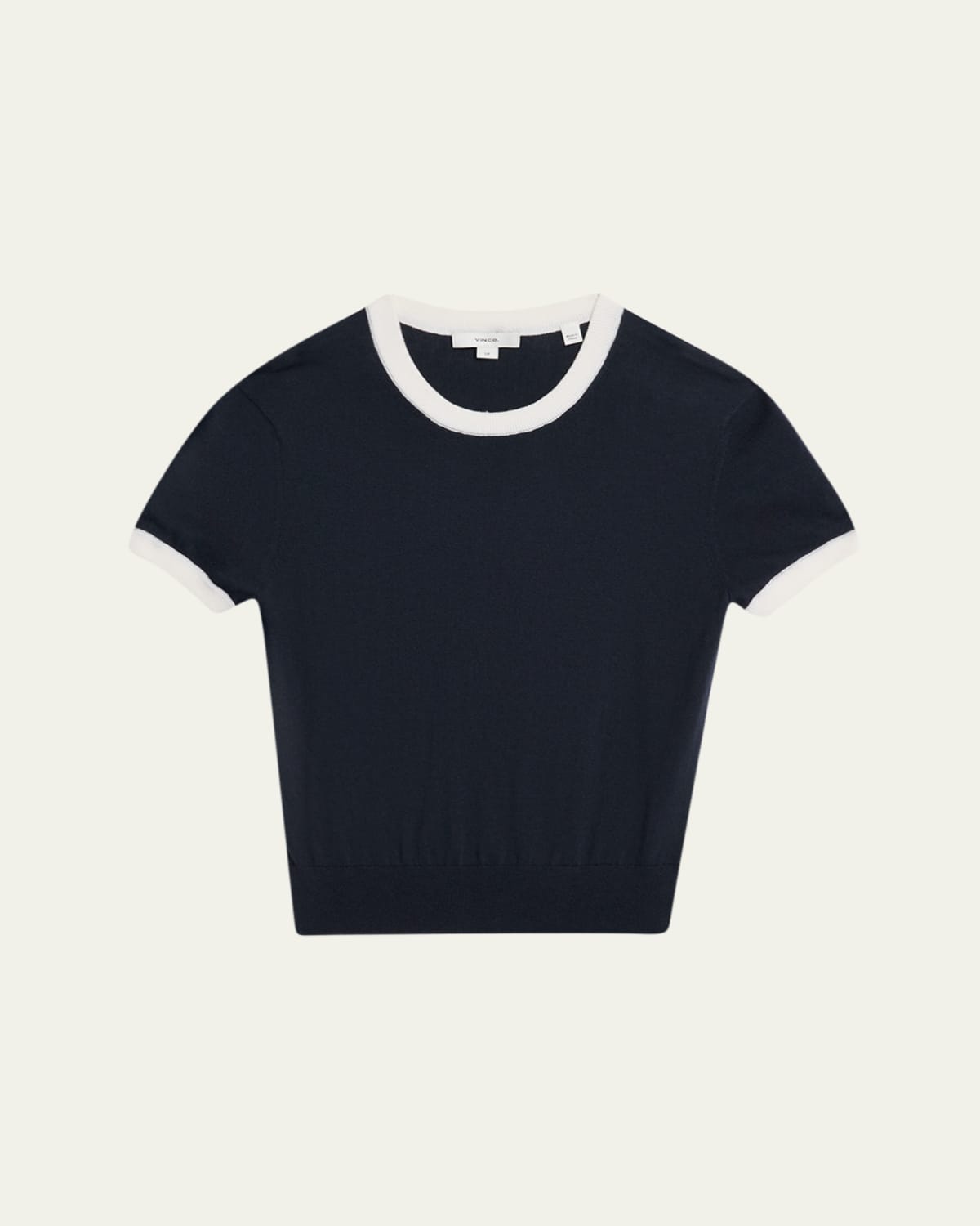 Shrunken Short-Sleeve Cardigan