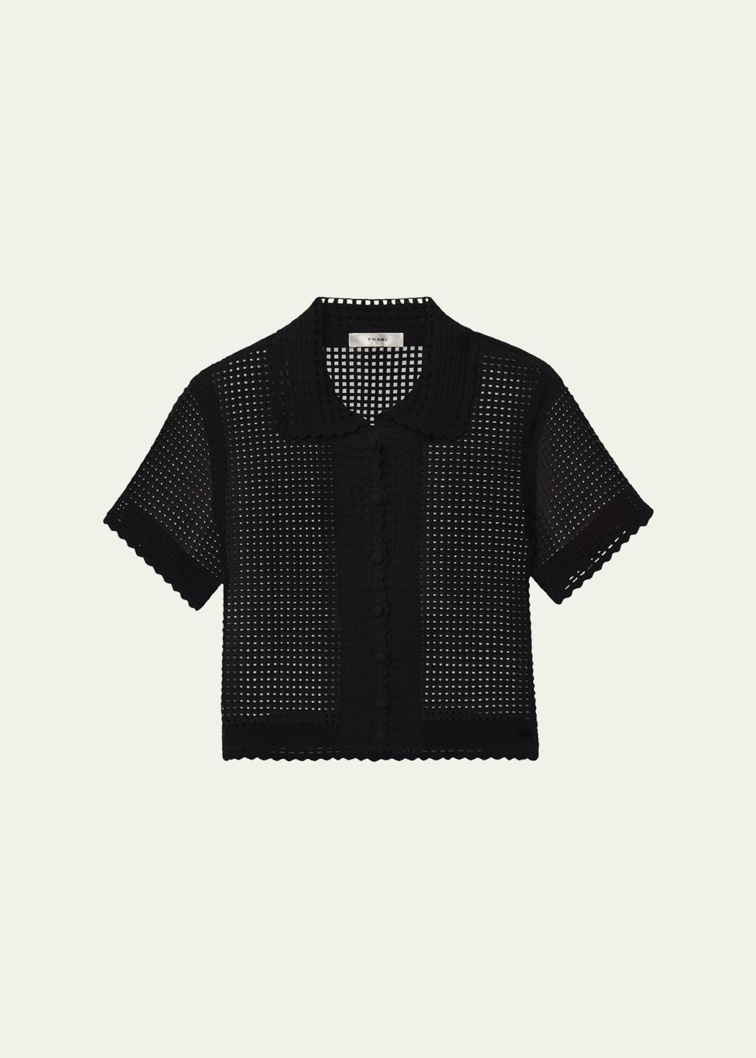 sacai Striped Jersey Short-Sleeve T-Shirt - Bergdorf Goodman