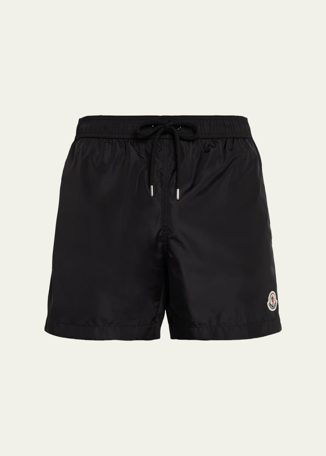 Moncler Men's Paisley Print Swim Shorts - Bergdorf Goodman