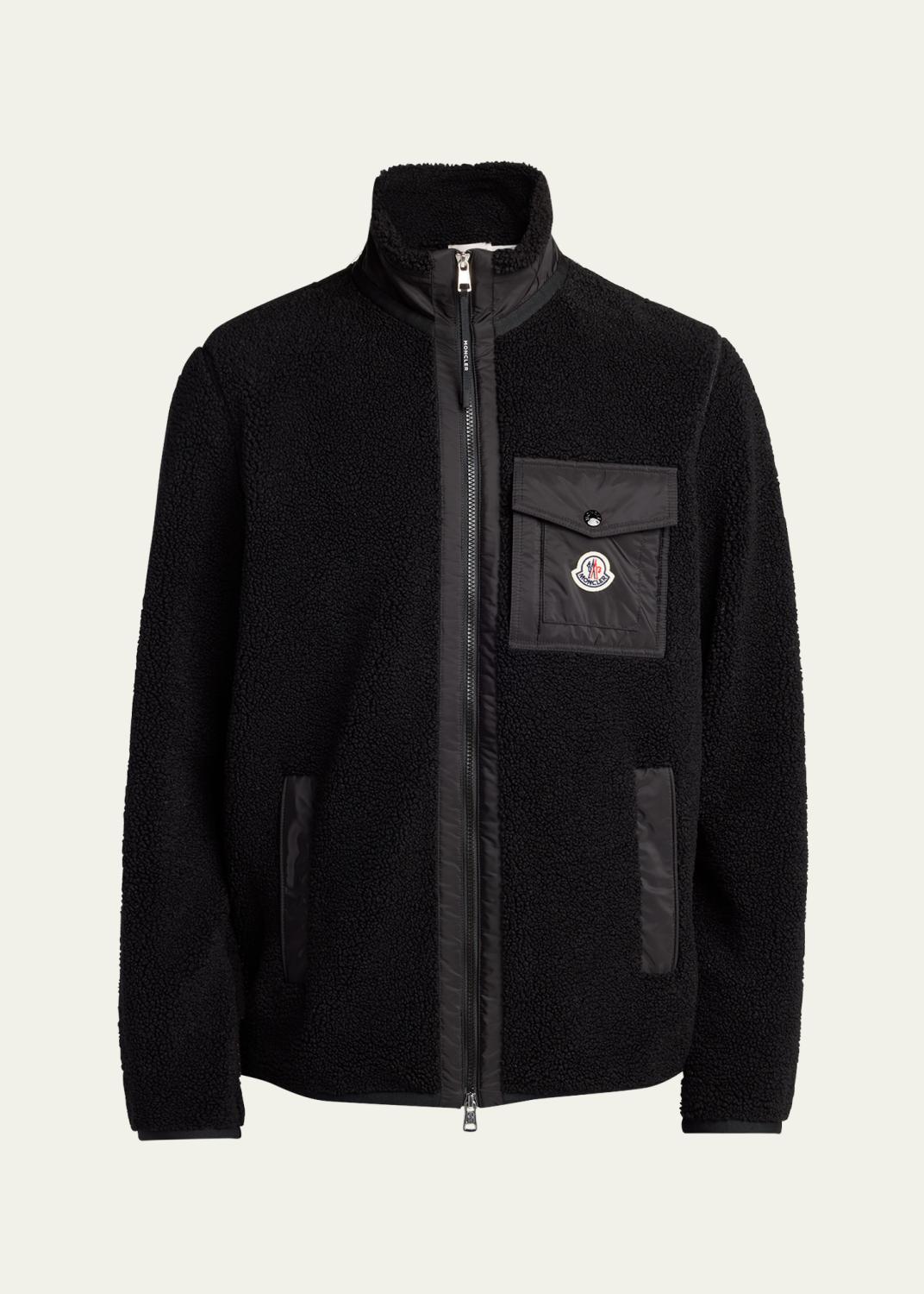 Rick Owens Men's Alice Wool Cropped Full-Zip Blouson - Bergdorf