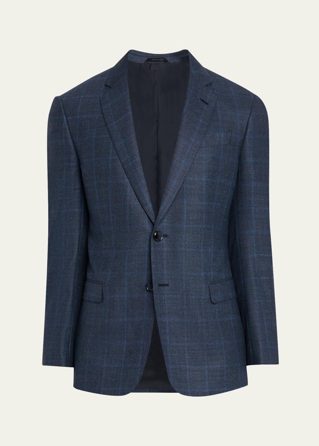 Giorgio Armani Linen Single-Breasted Jacket - Bergdorf Goodman