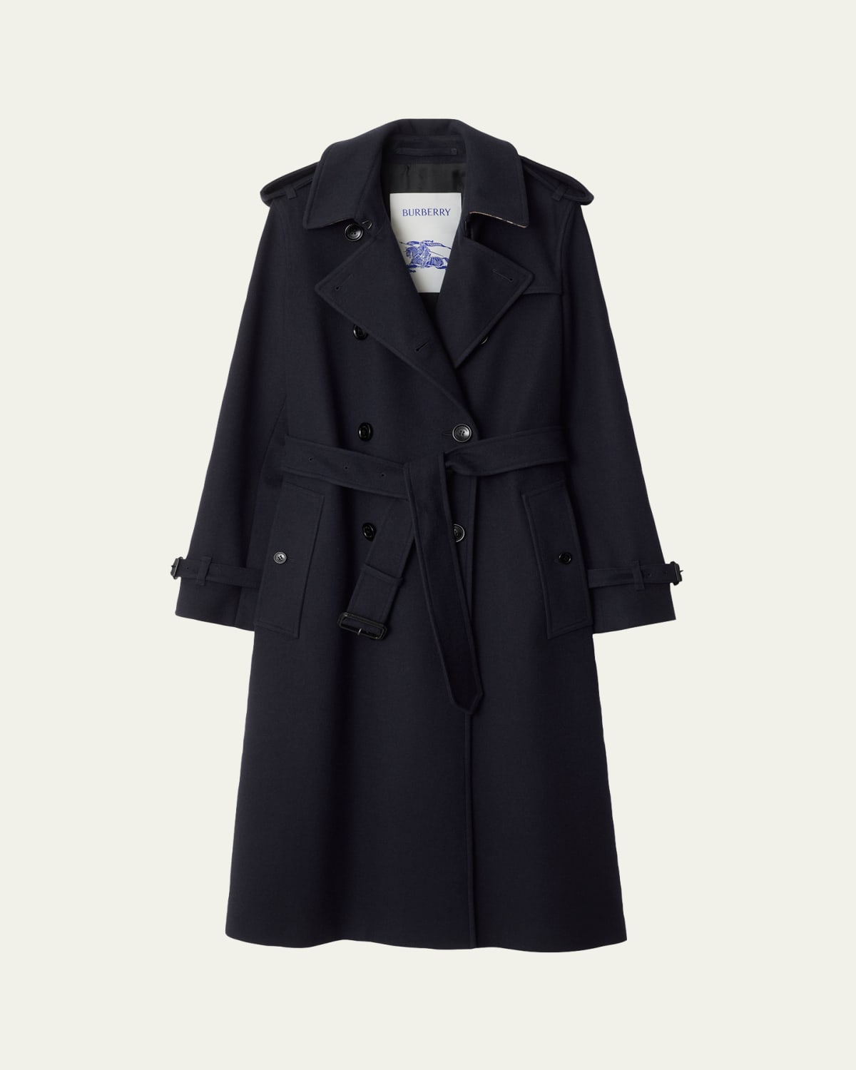 Burberry Isabella Peplum Trench Coat - Bergdorf Goodman