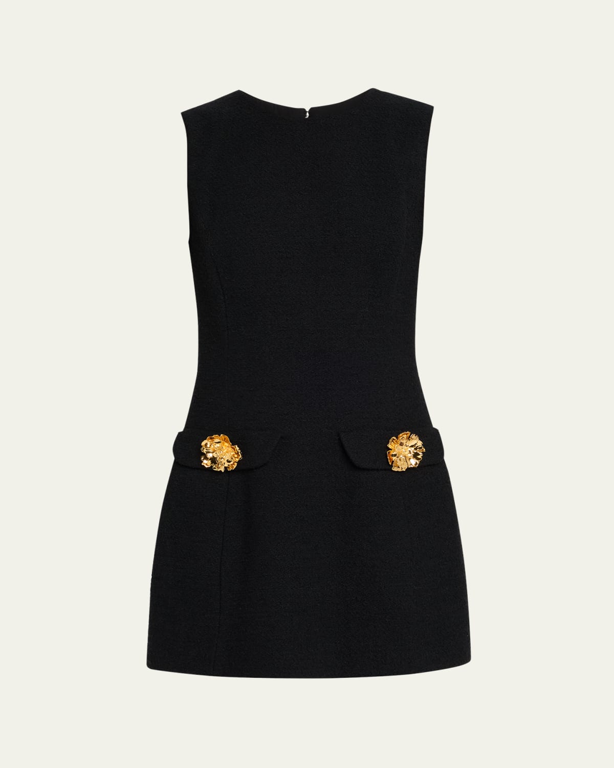 Butterfly Embroidered Mini Dress
