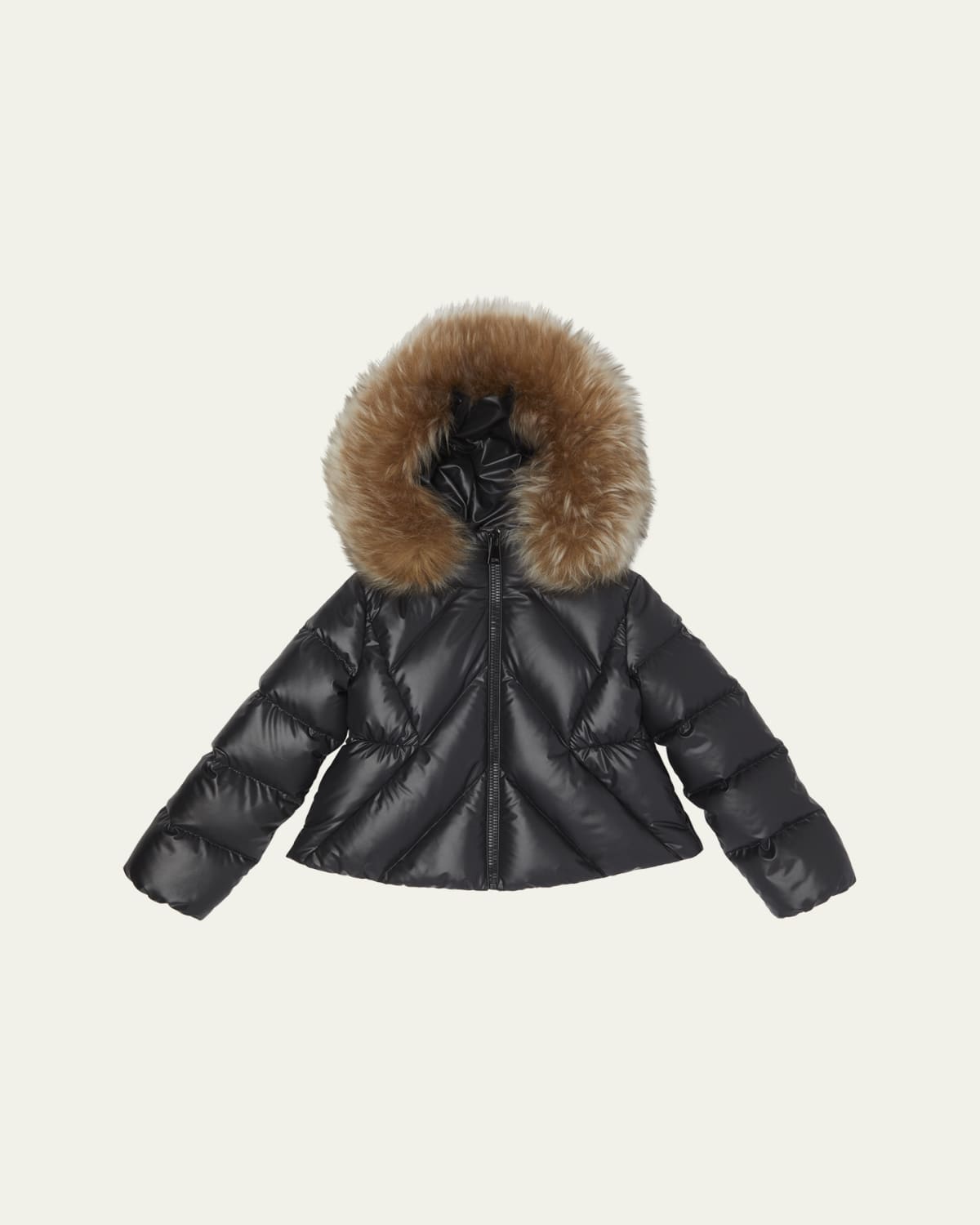 Moncler Girl's Marth Corduroy Down Jacket, Size 8-10 - Bergdorf
