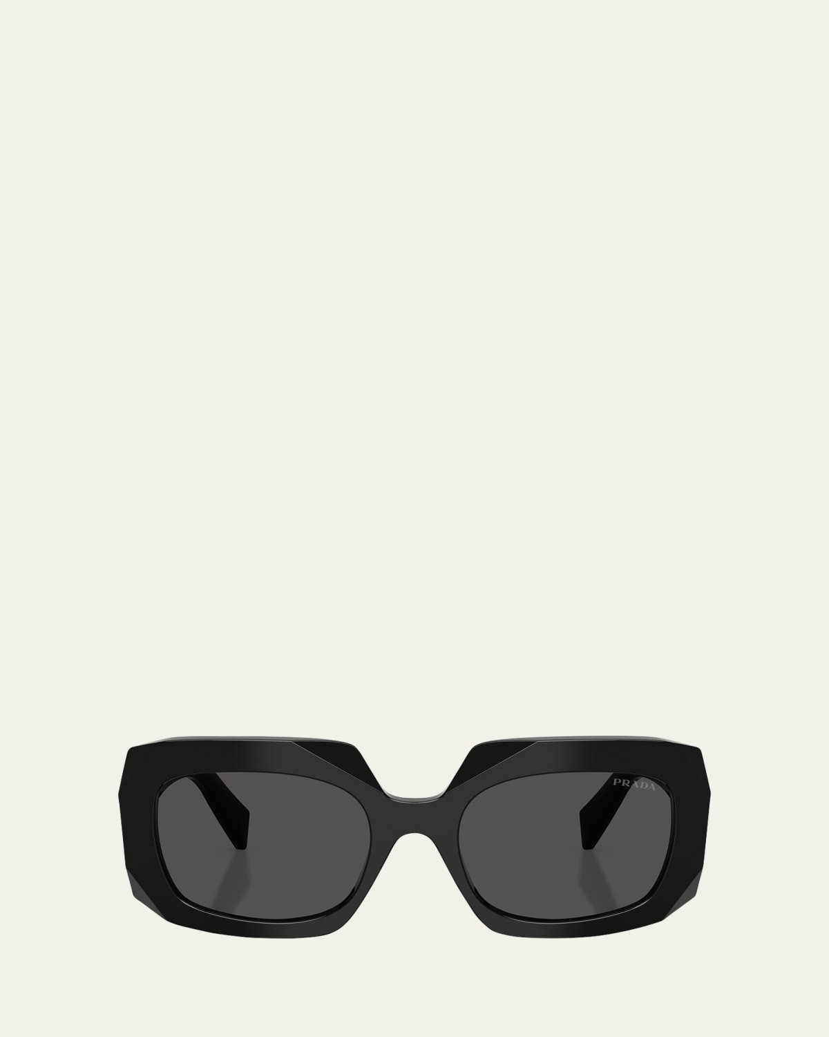 Prada Logo Propionate & Plastic Wrap Sunglasses - Bergdorf Goodman