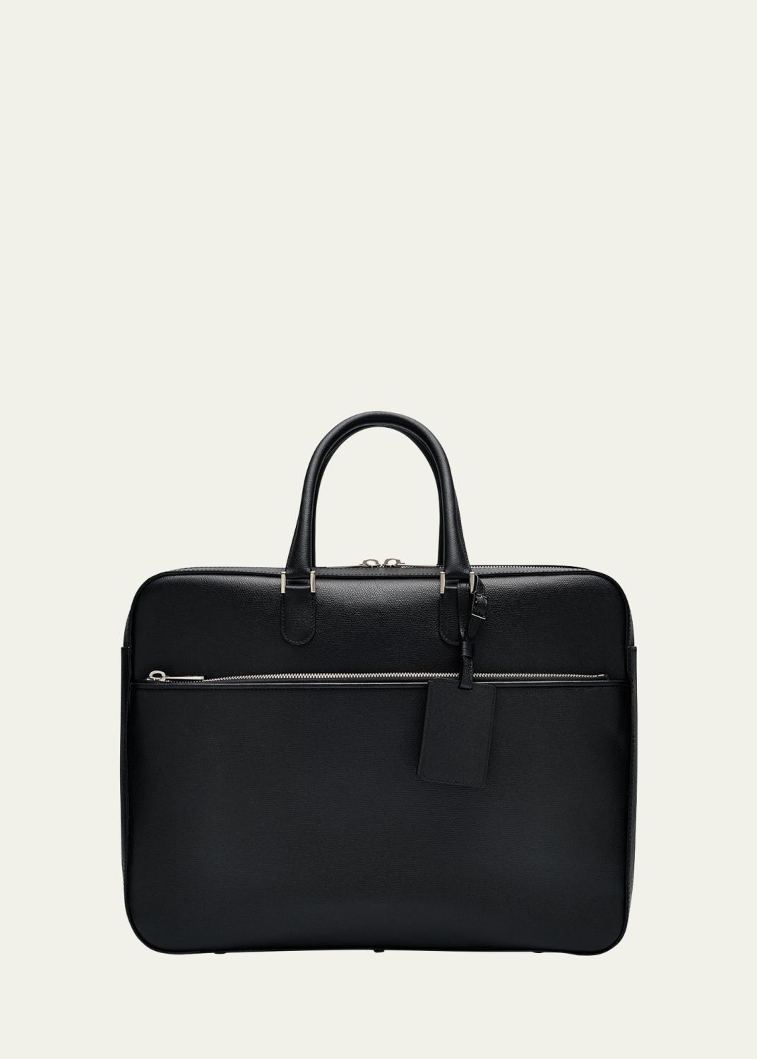 Thom Browne Men's Soft Pebble Grain Medium Duffle Bag - Bergdorf